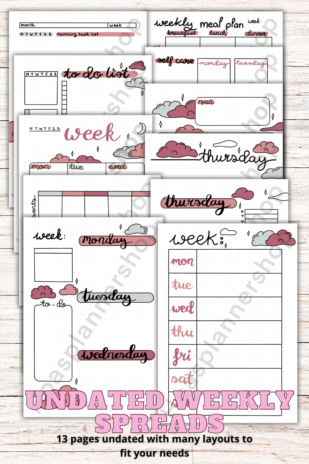 2027 planner pink cloud monthly spreads page 3.png