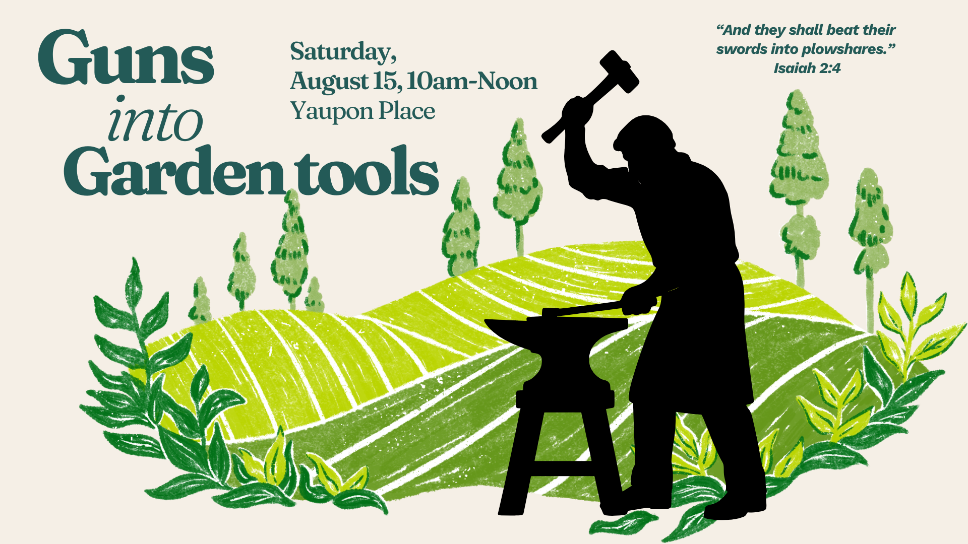 Guns into Garden Tools 