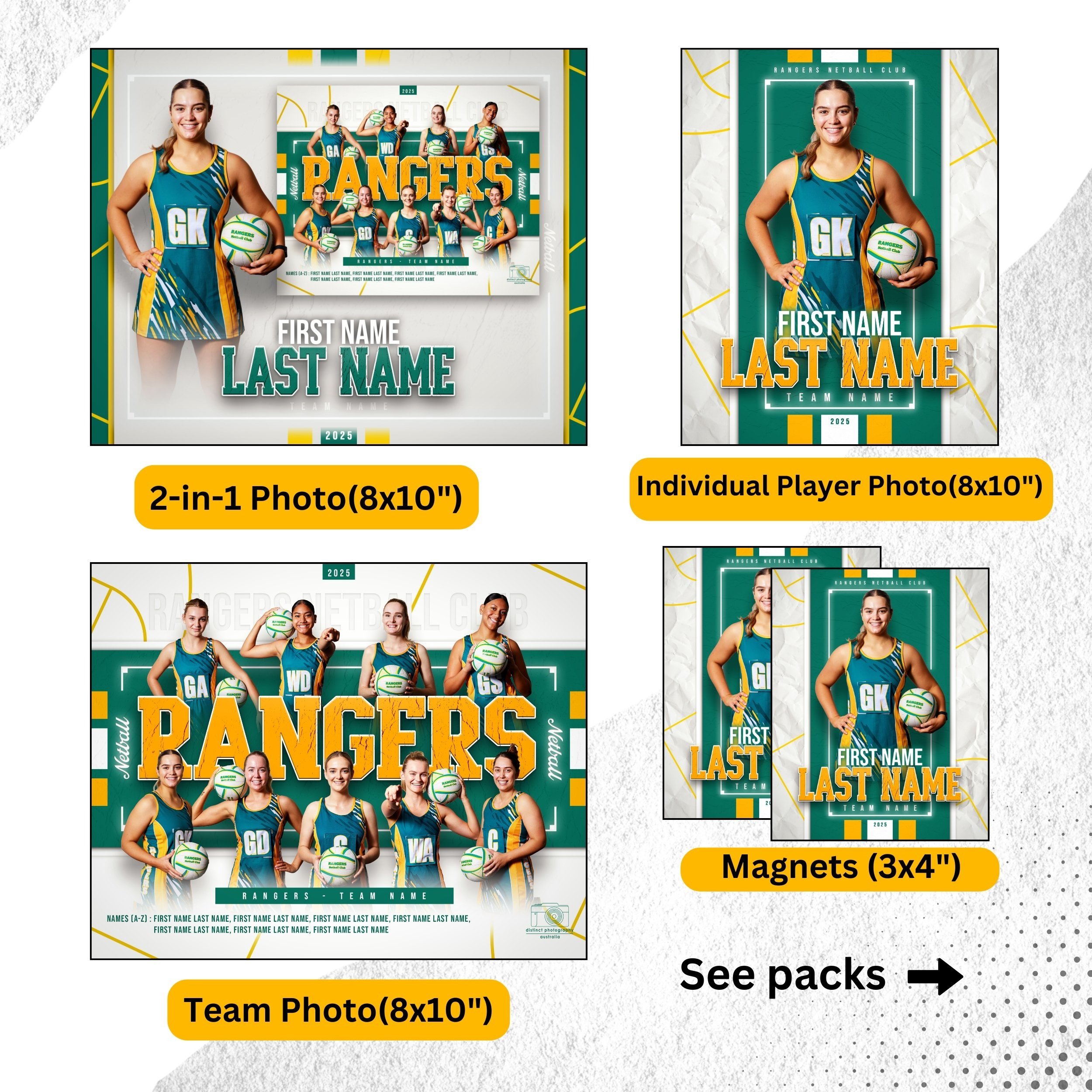 Rangers Netball Photos (2025)