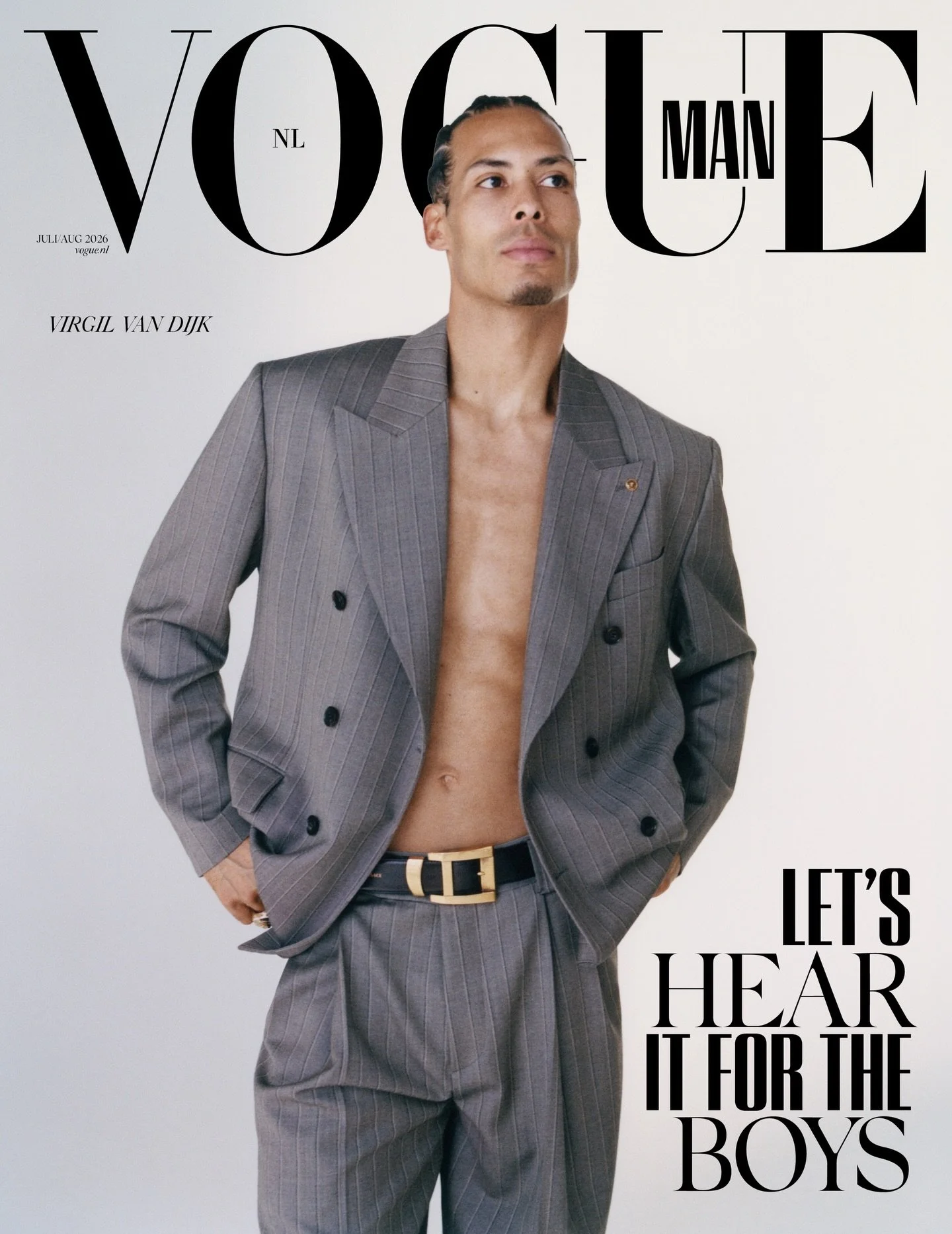 VIRGIL VAN DIJK X VOGUE NETHERLANDS
