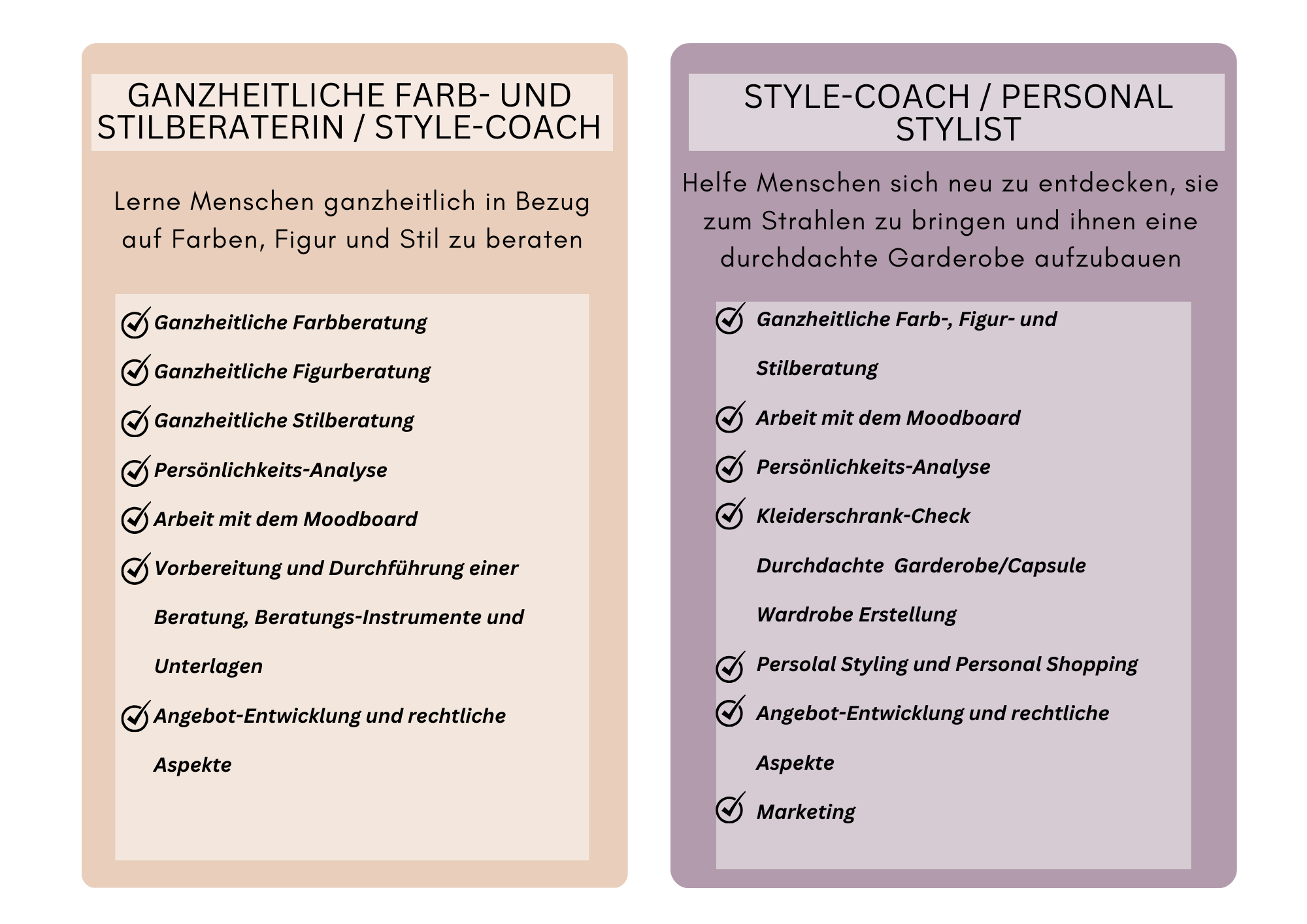 Ausbildung Style-Coach