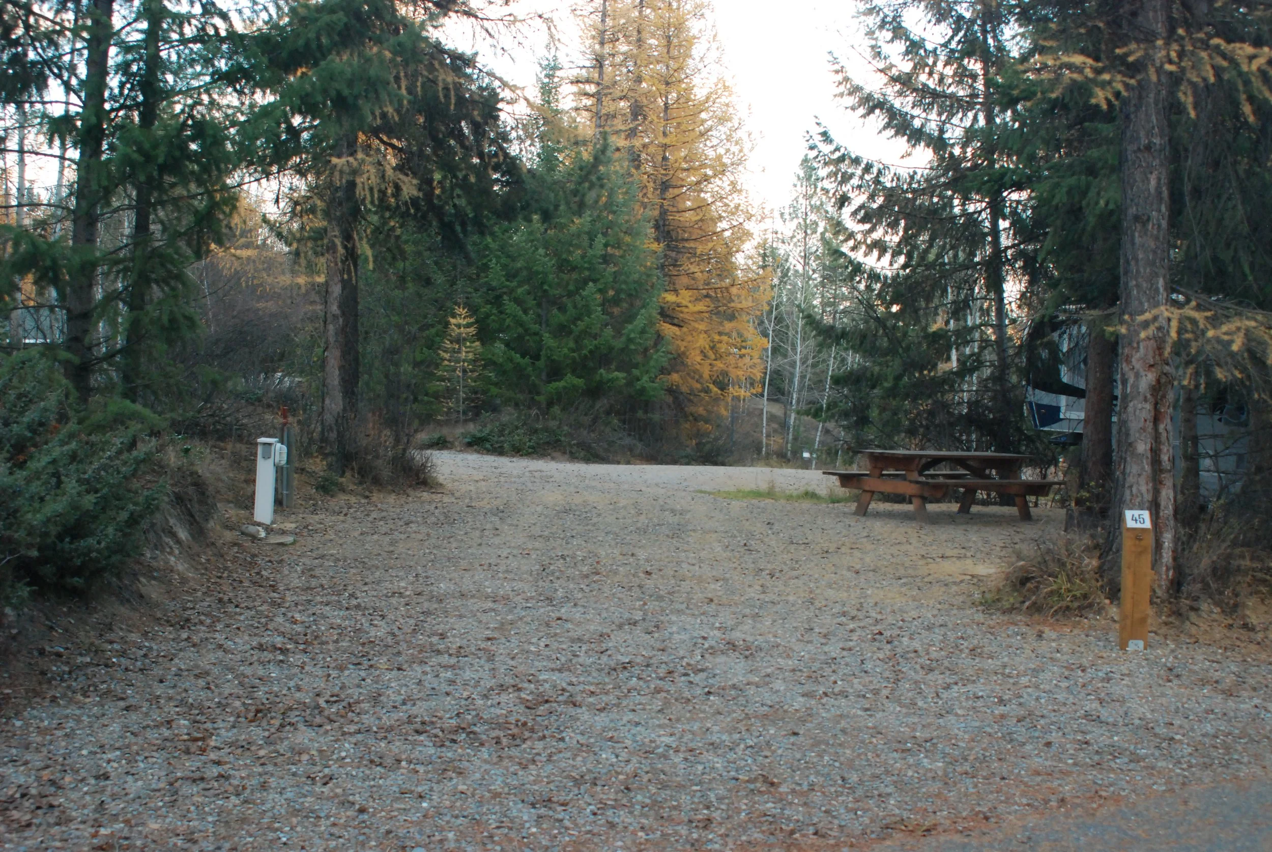 Site 45 - 50' long - 12'-26' wide