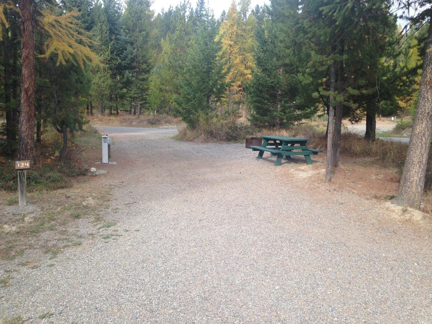 Site 134 - 65' long - 12'-18' wide