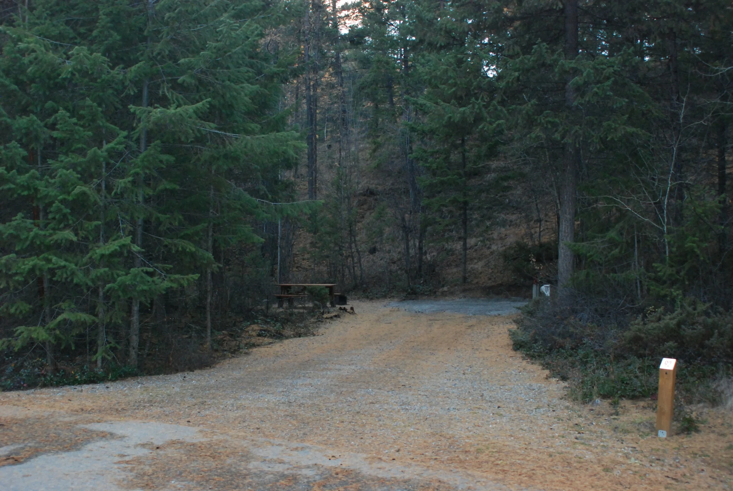 Site 92 - 55' long - 12'-20' wide