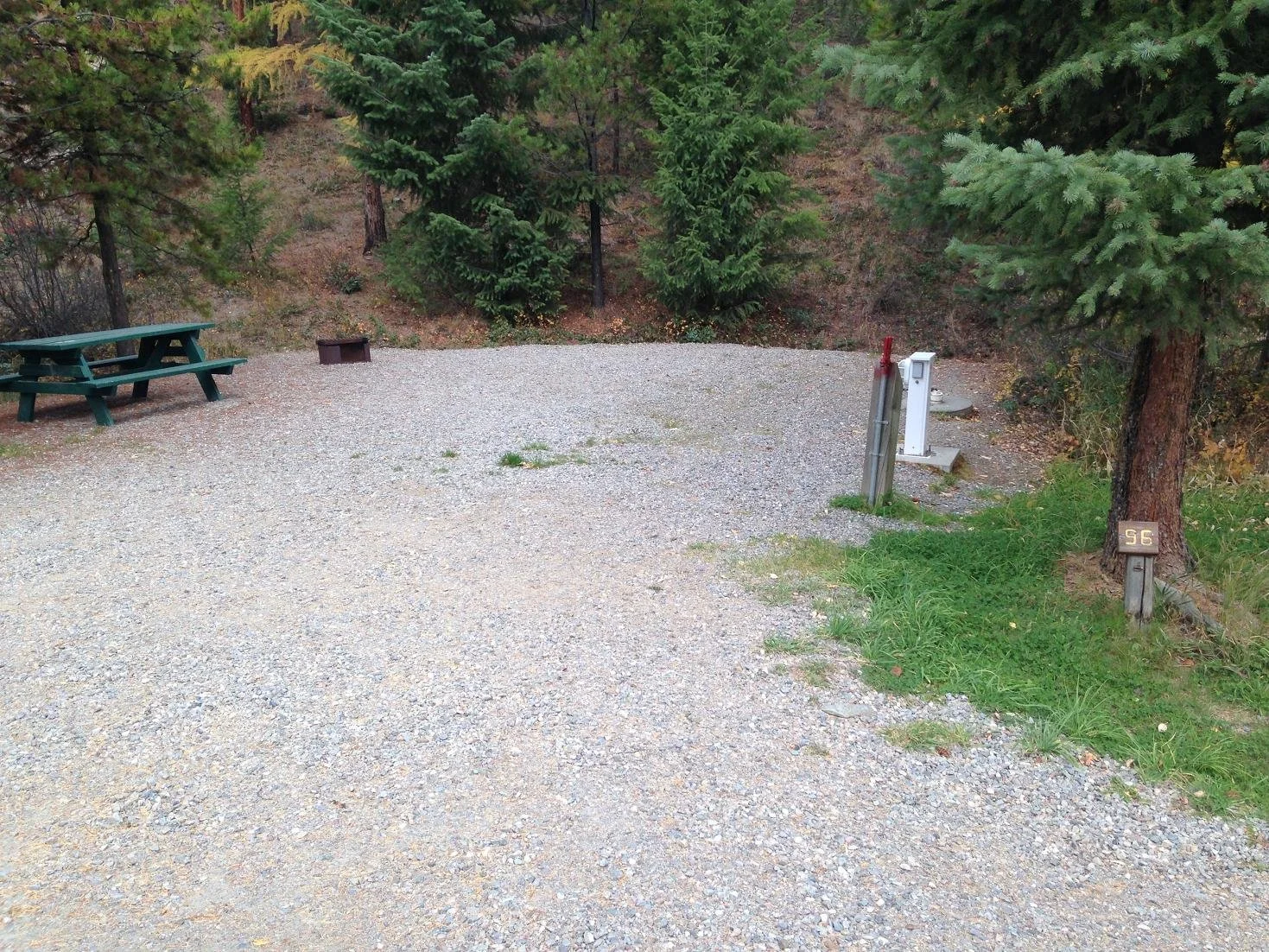 Site 96 - 35' long - 19'-24' wide