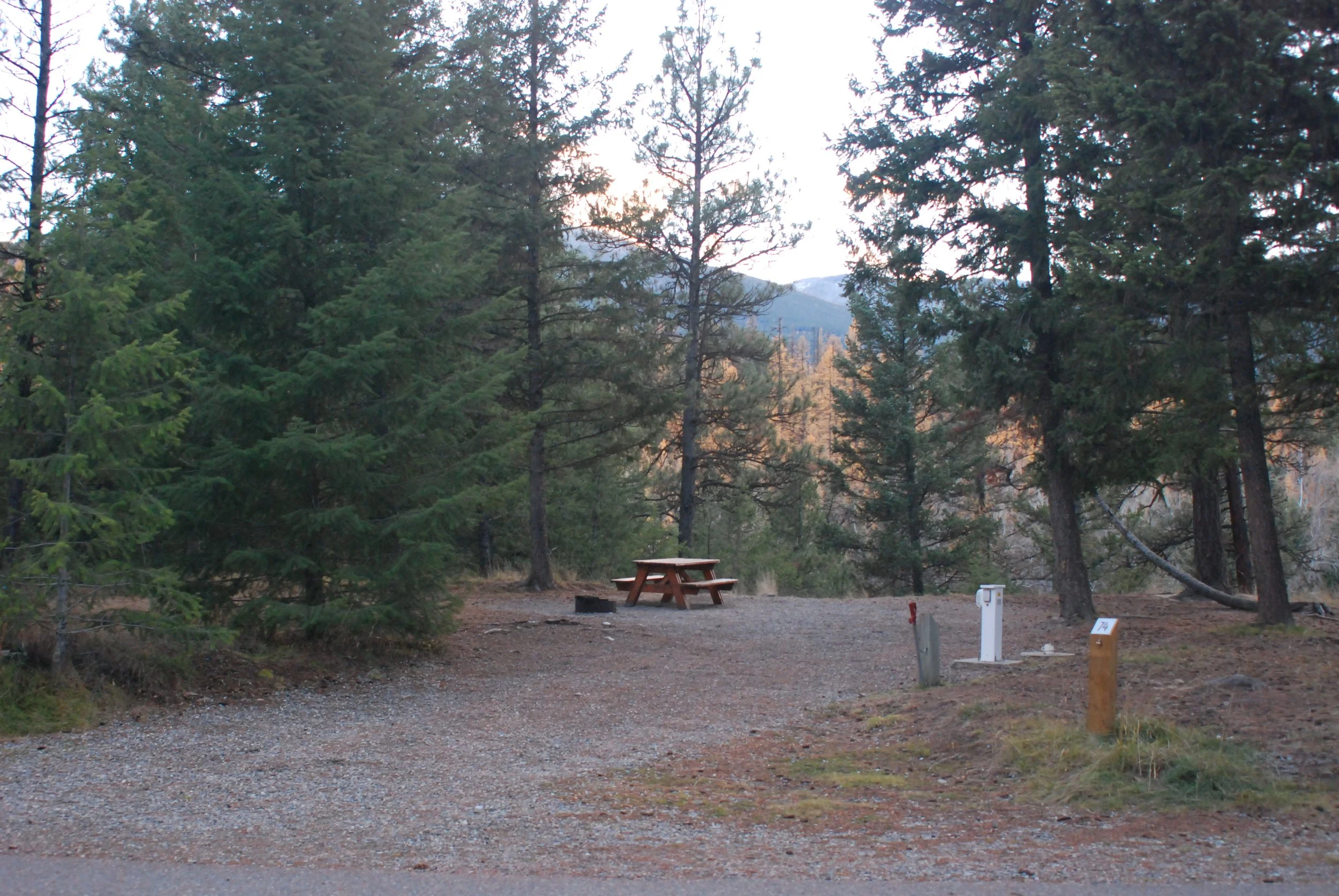 Site 74 - 40' long - 13'-20' wide