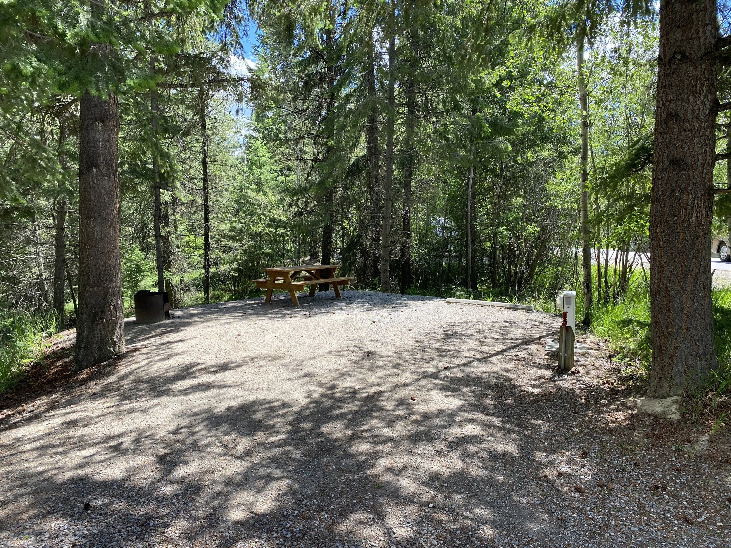 Site 13 - 35' long - 15'-25' wide
