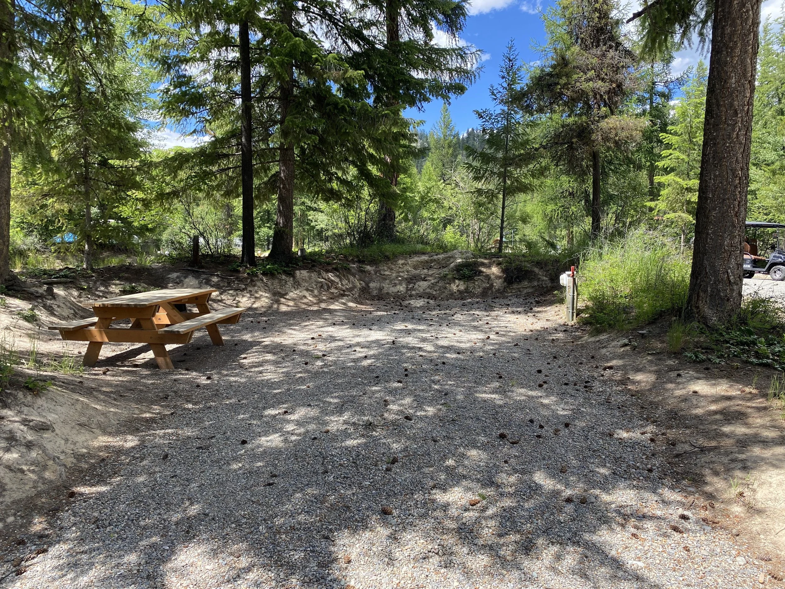 Site 2 - 35' long - 15'-20' wide