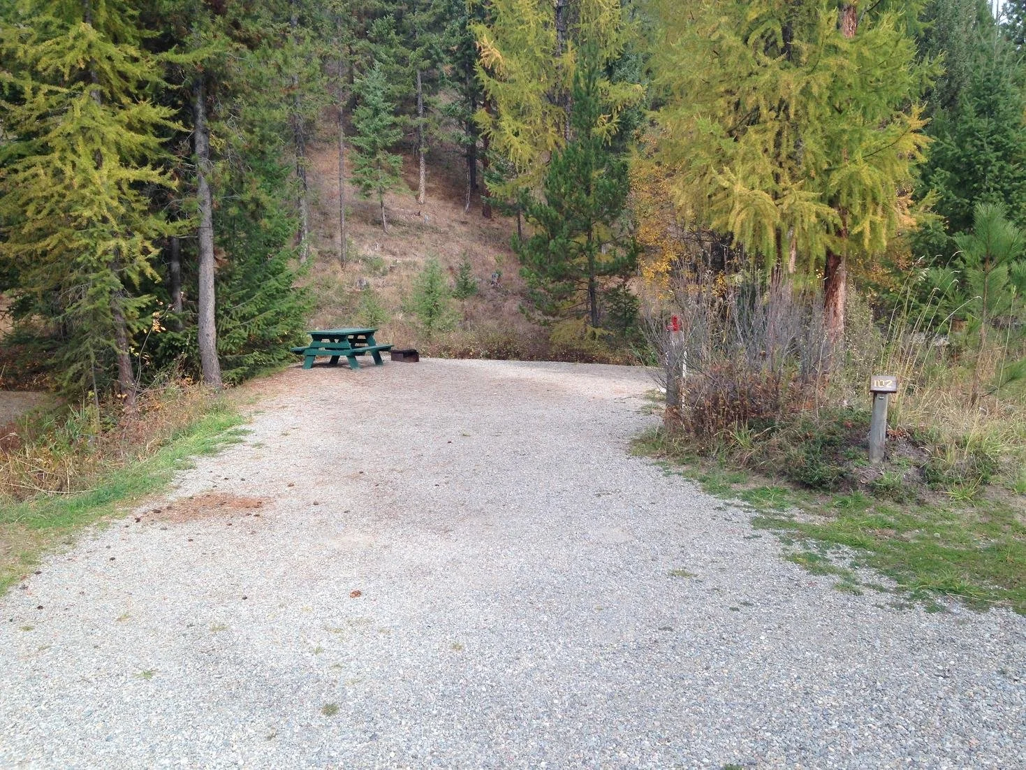 Site 102 - 45' long - 15'-22' wide