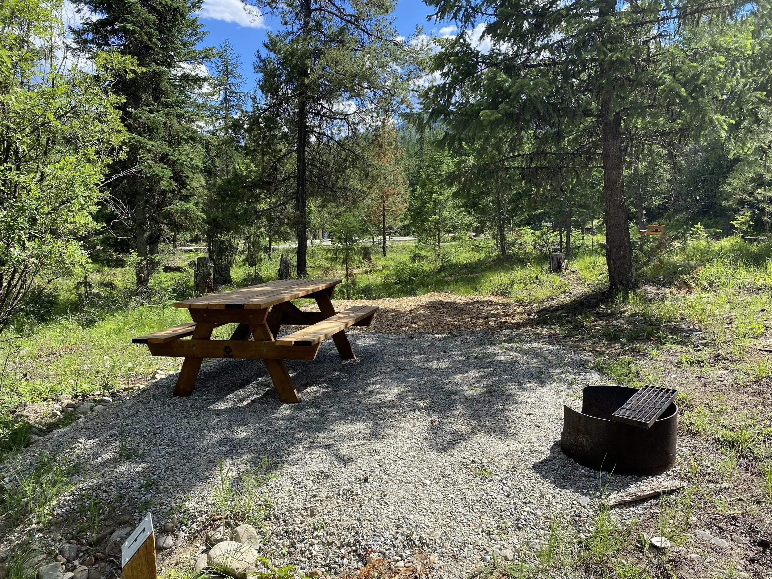 Site F - 11' x 9' tent pad