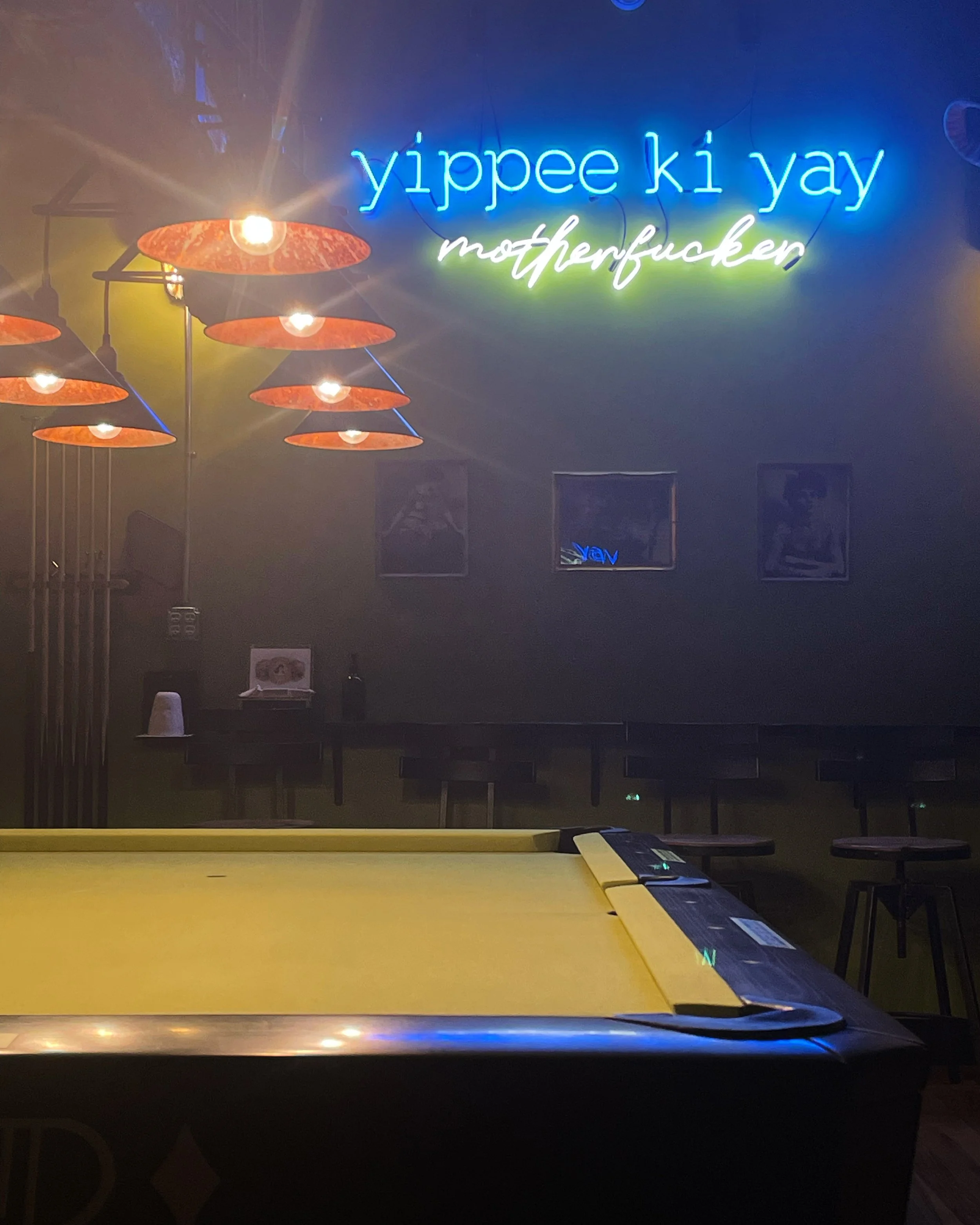 Come take a selfie in front of our custom neon by local neon producers, Element Ten, at Chartreuse Saloon in Kansas City!