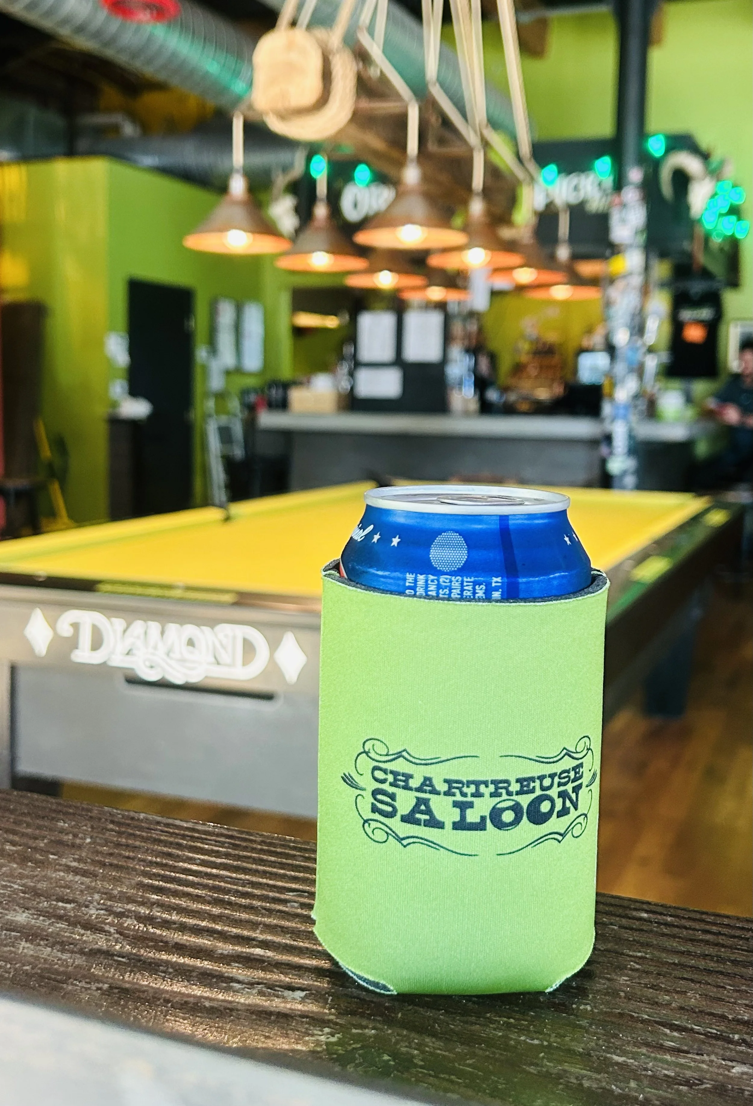 Craft beer and FREE pool on 9 ft. Diamond tables at Chartreuse Saloon, a popular, locally owned bar in Kansas City