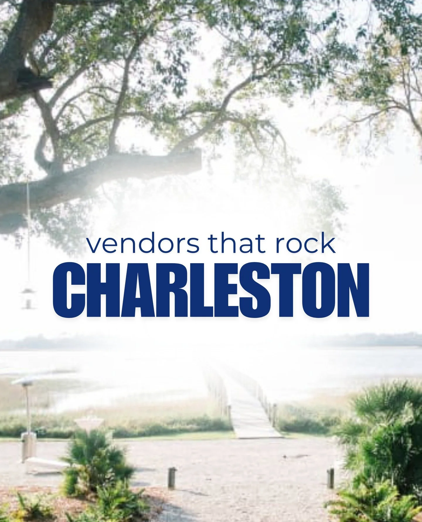 👉️ 9 Charleston Vendors That Rock
1️⃣ @everythingafterthering
2️⃣ @classicplanninganddesignco
3️⃣ @harborsideeast
4️⃣ @gadsdenhouse_chs
5️⃣ @experienceholycity
6️⃣ @pphg_peninsulaevents
7️⃣ @haleykellyevents
8️⃣ @gregoryblakesamsevents
9️