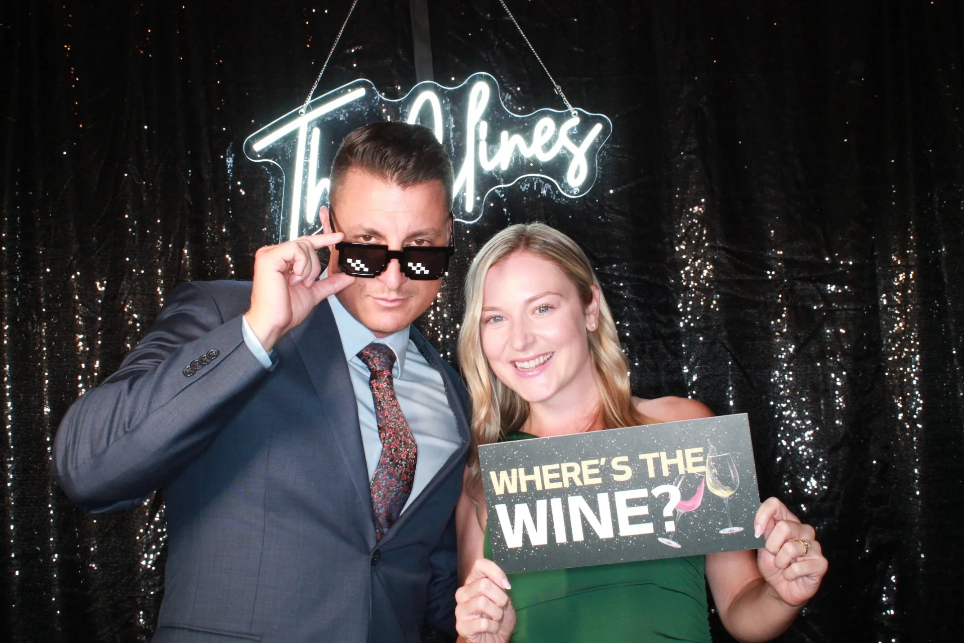 Black + Silver Reversible Sequins