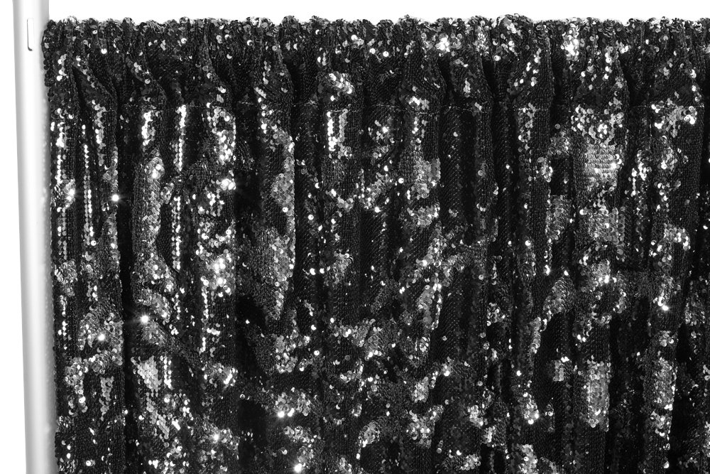 Black + Silver Reversible Sequins