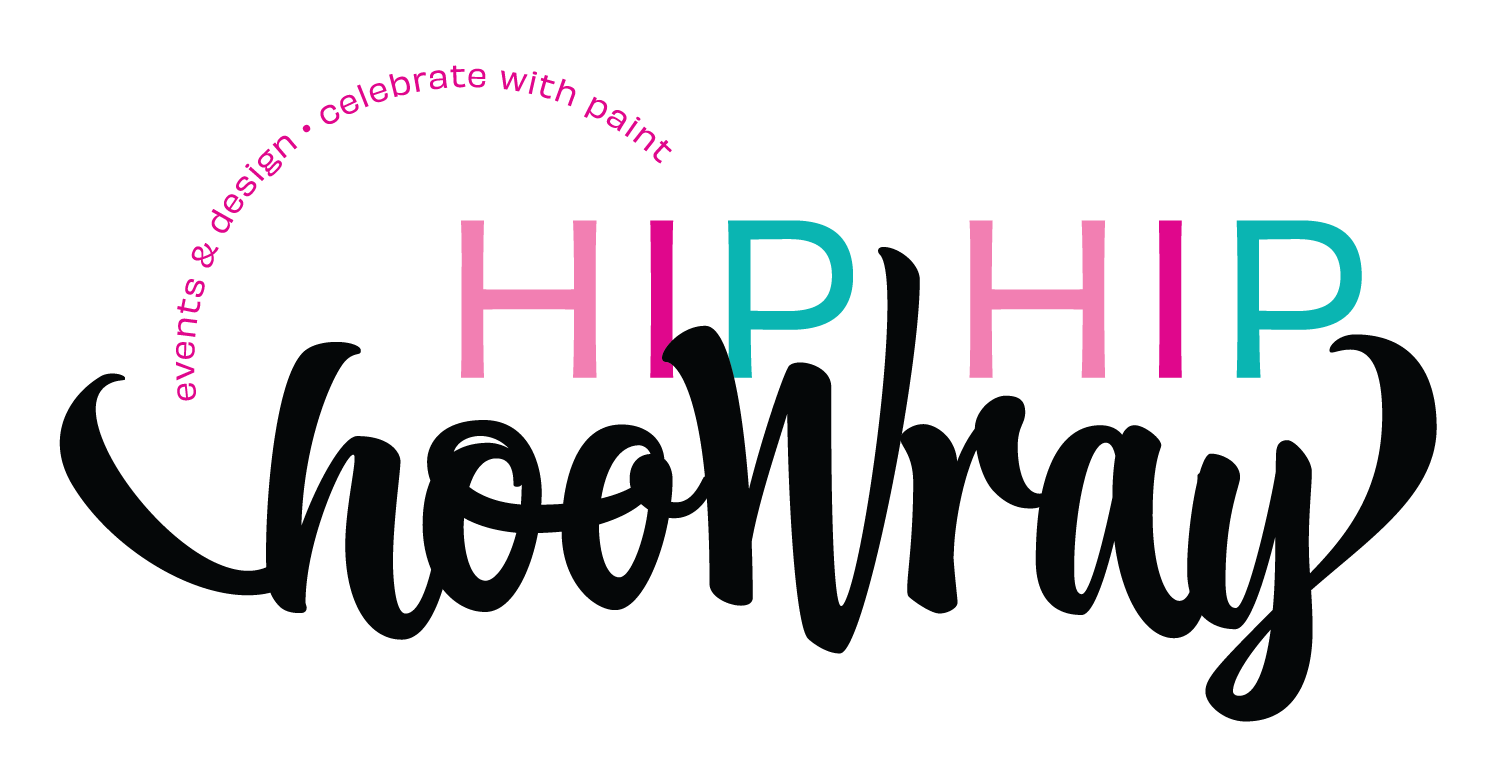 Hip Hip hooWray Events & Designs Logo