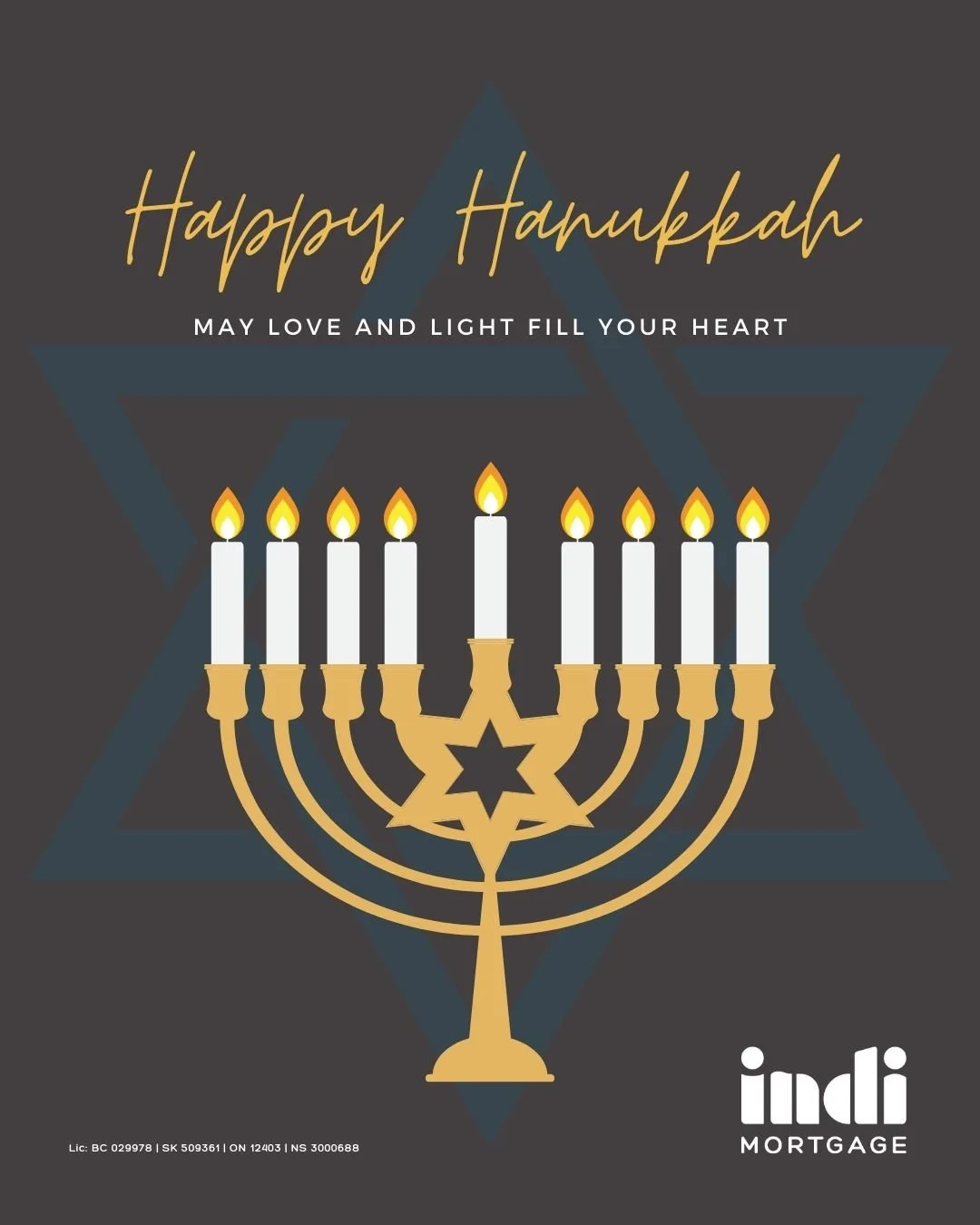 As the candles are lit and the season of light begins, we&rsquo;re reminded of the power of hope, resilience, and community.

May these eight nights bring warmth to your home, joy to your family, and moments of connection with the people who matter m