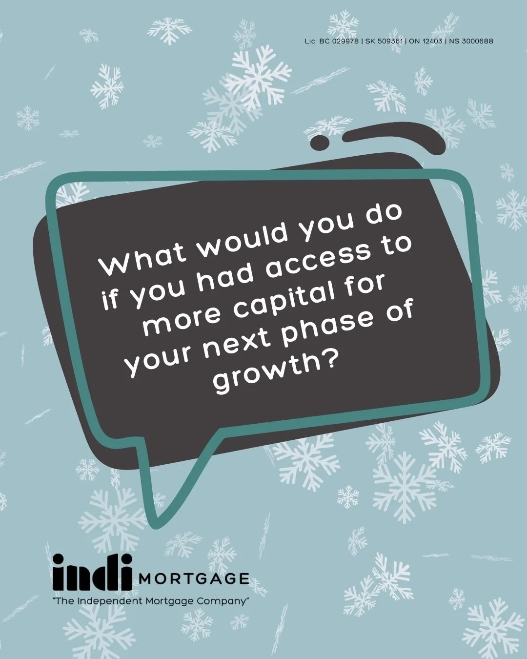 What would you do if you had access to more capital for your next phase of growth?&rdquo;

For many business owners and commercial investors, the biggest roadblock is not the vision, it is the capital to execute it. What often gets overlooked is that