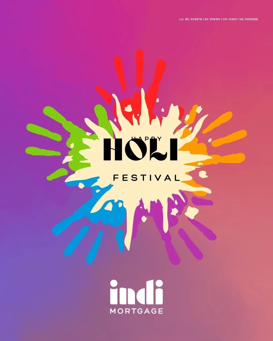 Holi is a celebration of color, love, and new beginnings, It's a time to embrace joy, let go of the past, and welcome positivity into our lives. Wishing you a day filled with laughter, togetherness, and the bright hues of happiness and prosperity.

H