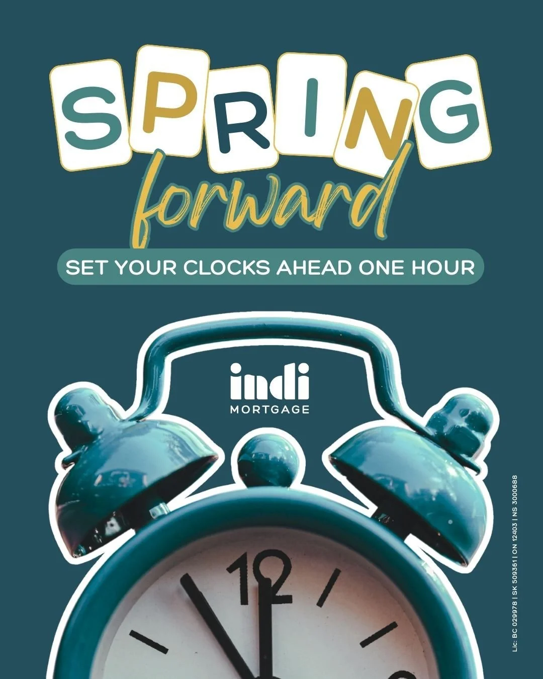 ⏰ It's that time of year again, Daylight Savings! Don't forget to set your clocks ahead one hour before bed tonight. While we may lose an hour of sleep, we gain longer days, brighter evenings, and the first signs of spring!

Here's to more sunshine, 
