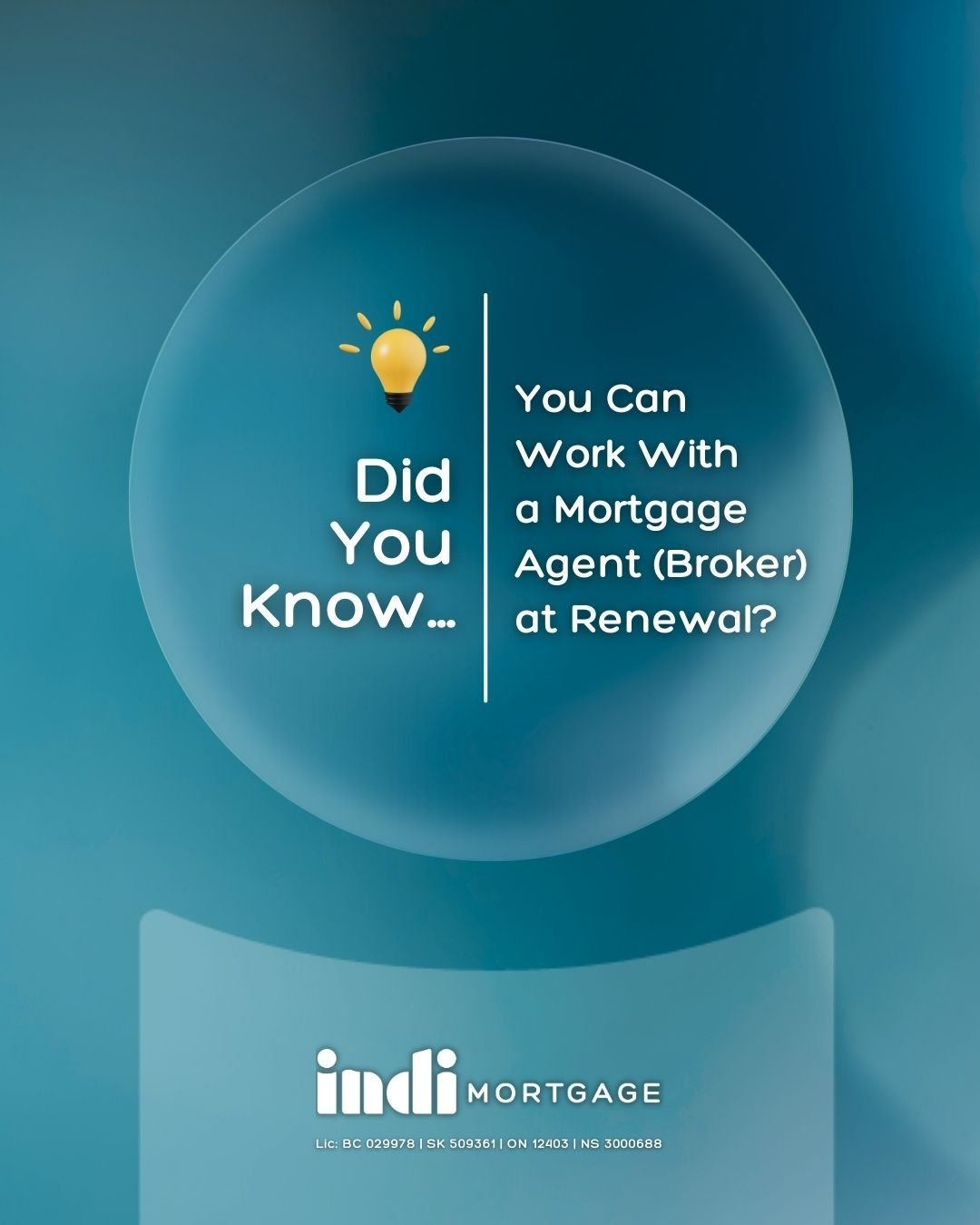 Did You Know You Can Work With a Mortgage Agent at Renewal?

Many homeowners assume staying with their current lender is the only/or best available option. In reality, renewal time is a decision point, and a great time to work with a mortgage agent (