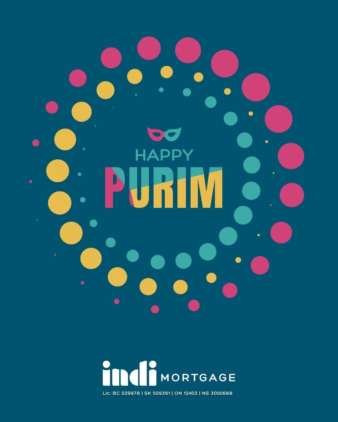 Purim is a time for celebration, gratitude, and community. May your day be filled with happiness, laughter, and meaningful connections.

Chag Purim Sameach! 

#IndiMortgage #Purim #ChagPurimSameach