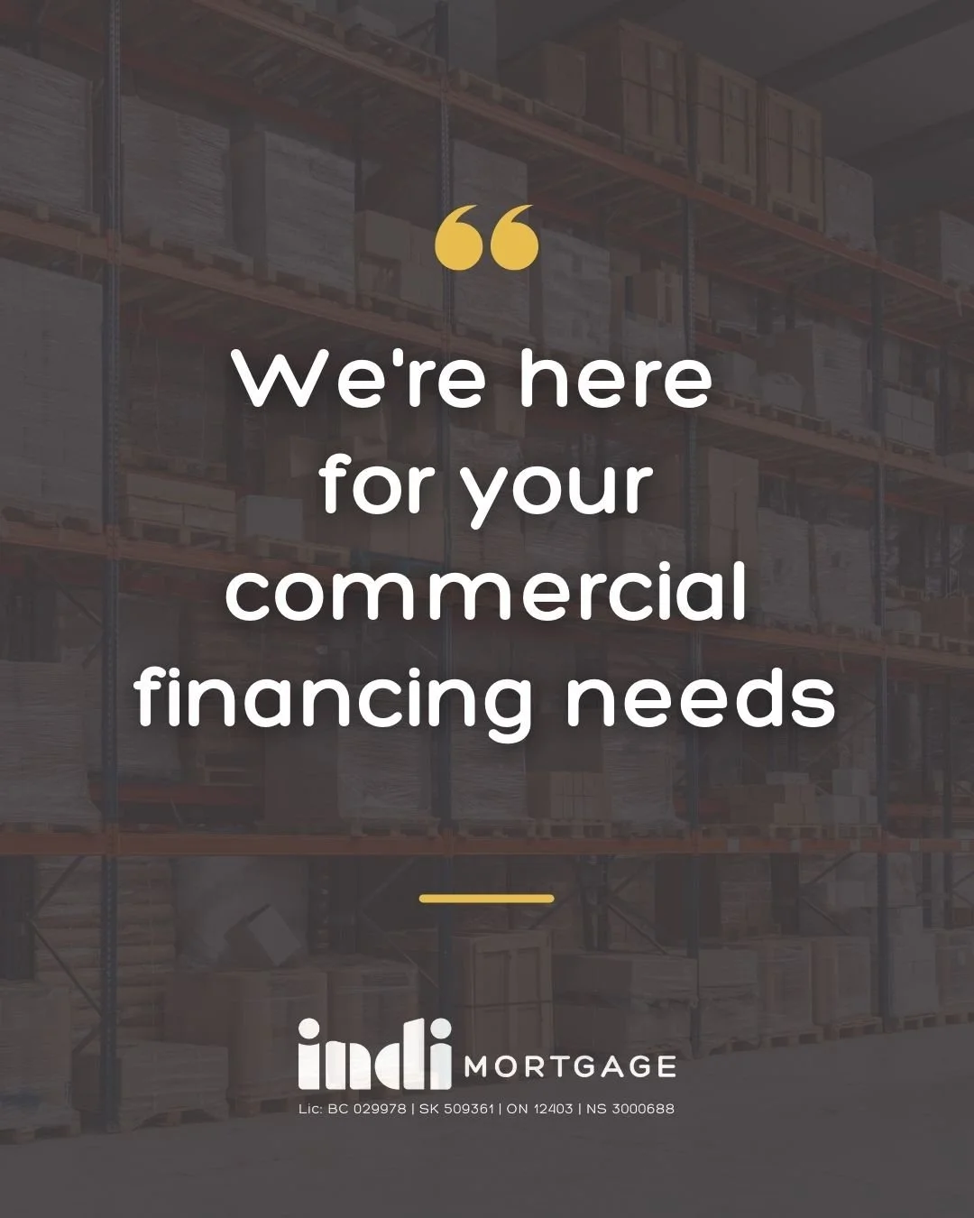 We're here for your commercial financing needs. Whether you're acquiring new property, refinancing existing assets, expanding your business, or exploring investment opportunities - our experienced commercial team is ready to support you every step of