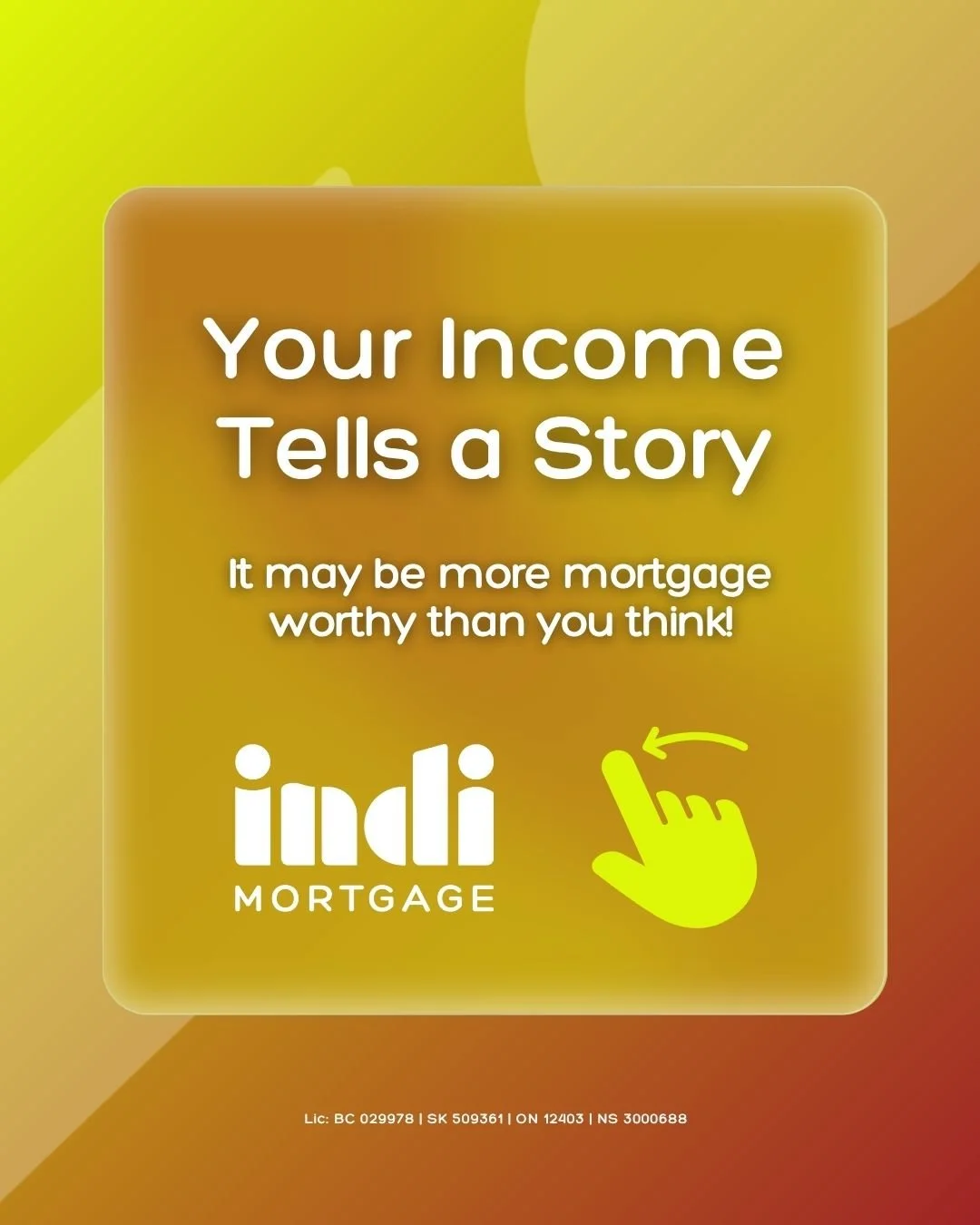 Your income tells a story &mdash; and it may be more mortgage-worthy than you think. 

Many applicants are surprised to learn that non-traditional income sources like the Canada Child Benefit, spousal or child support, maternity or parental leave, an