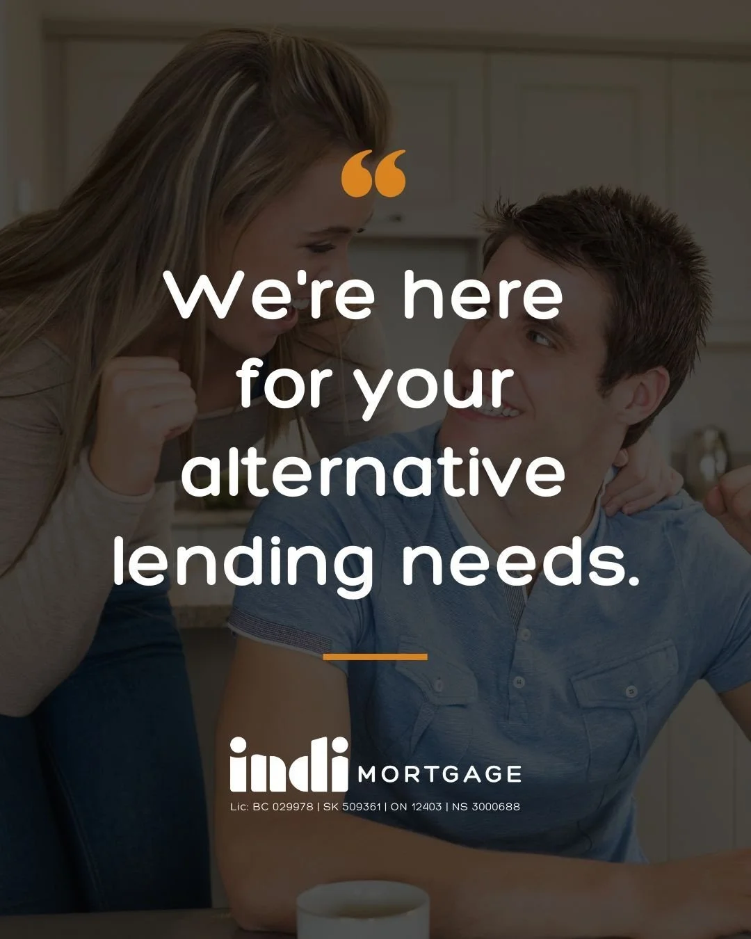 When the bank says no, we help you find the right yes.

Every mortgage journey is different. Whether you&rsquo;re self-employed, new to Canada, rebuilding your credit, or facing unique financial circumstances, we understand that traditional lending i