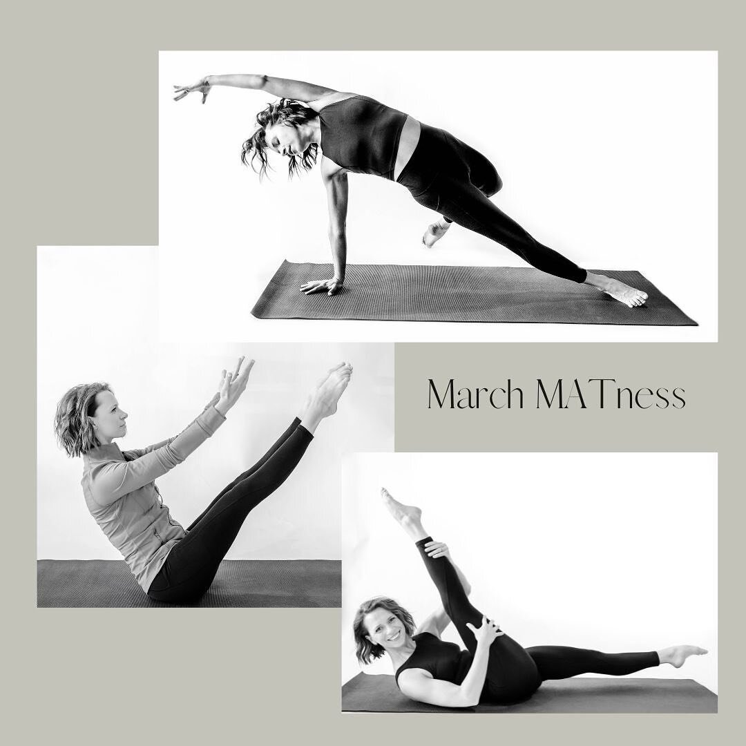 I'm a day late, but it's time for March MATness! 

March MATness is about going back and better understanding the principles and fundamentals that Joseph Pilates intended to be the building blocks for this modality. 

Town Pilates is 9 months old, an