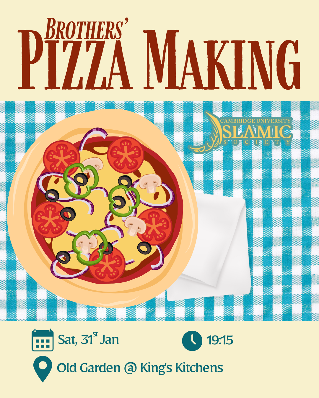 Brothers' Pizza Making