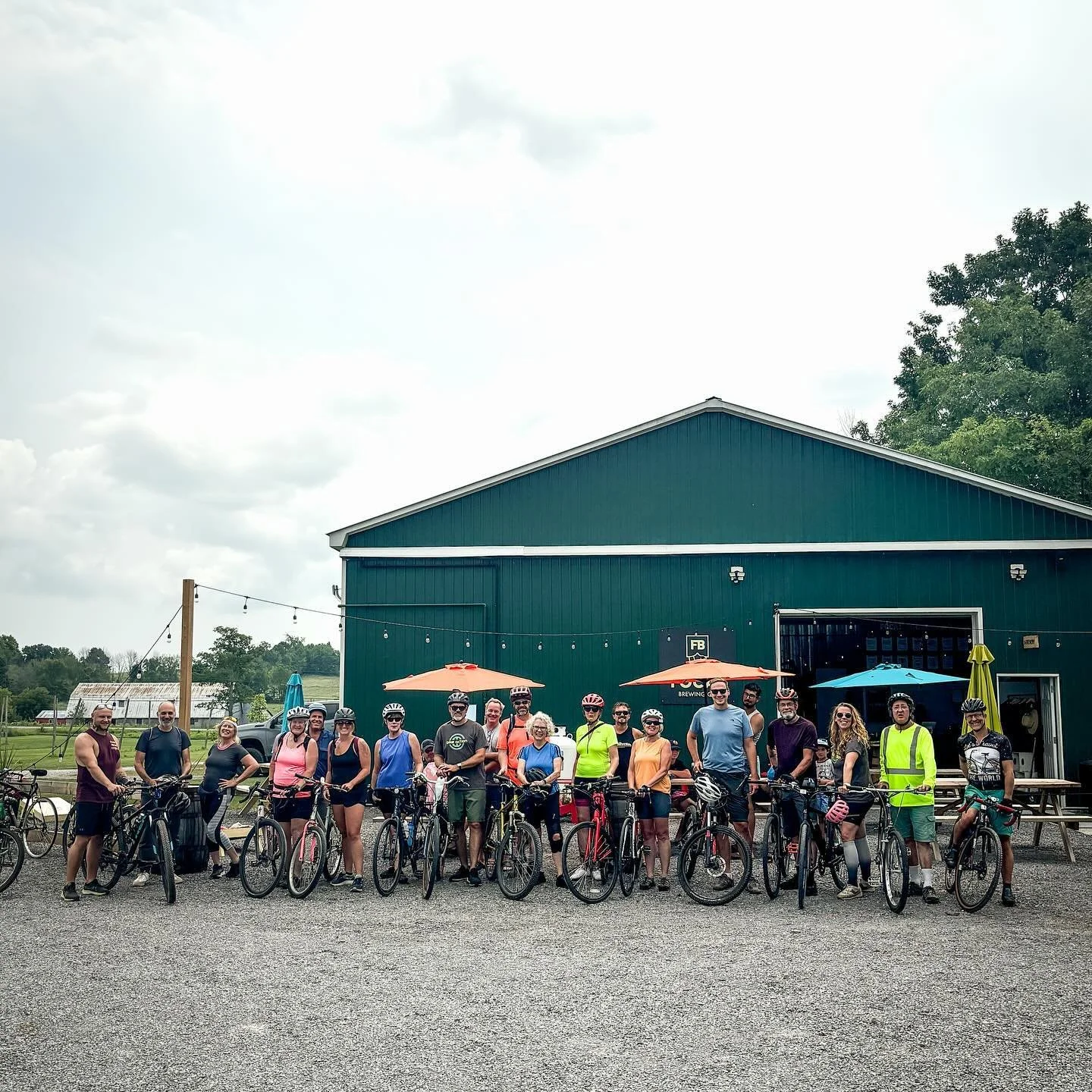 🚴&zwj;♂️🍻🌮
Still swooning about &ldquo;Bikes! Beers! Tacos!&rdquo; on August 3rd, a fantastic afternoon at @focalbrewingco 

The 20km group ride lead us through the scenic Trent Hills on a beautiful August Saturday and made the local craft beers a