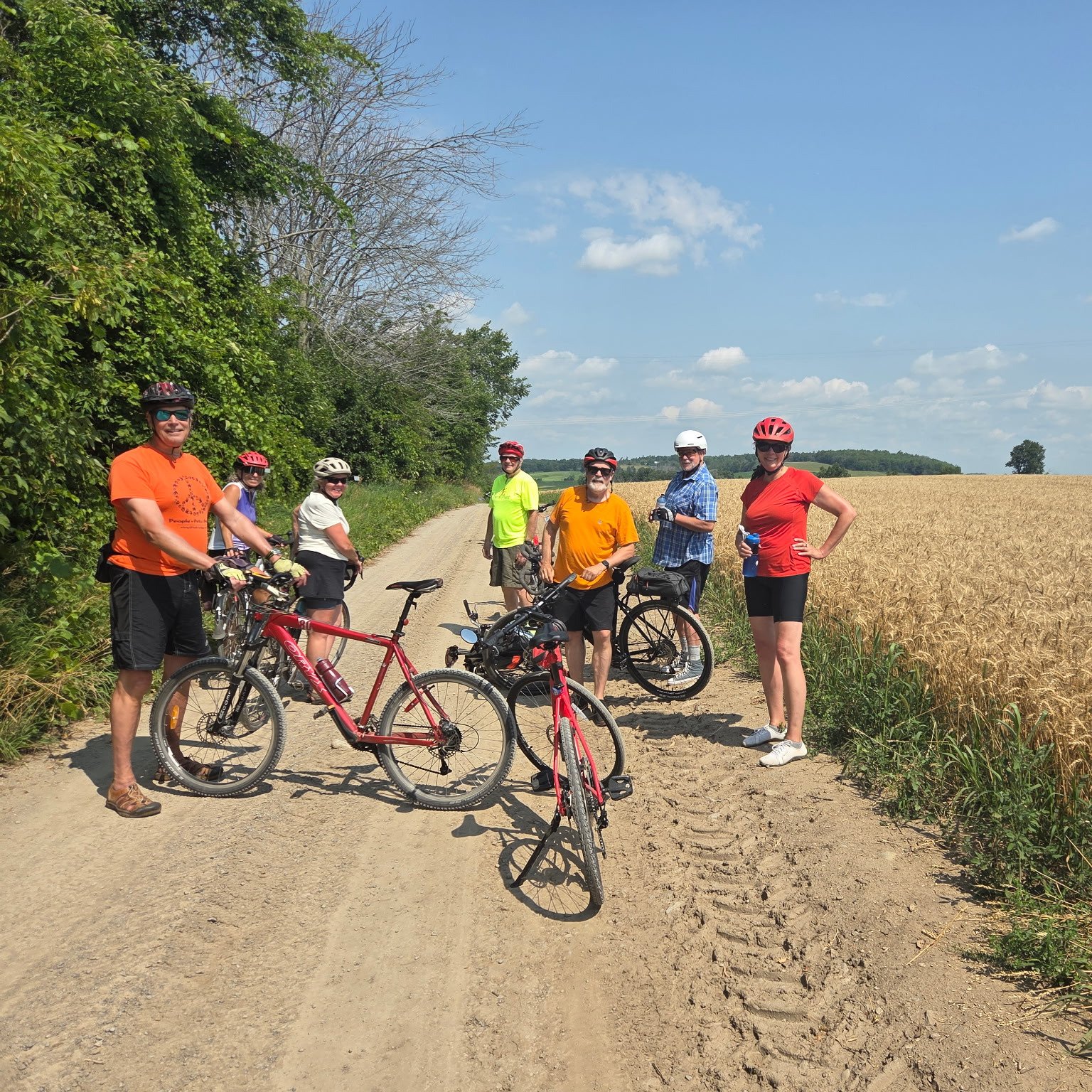 Thanks to everyone for a great Bike Action to Empire Cheese last weekend! Next ride is on August 29 from Warkworth to Focal Brewery.