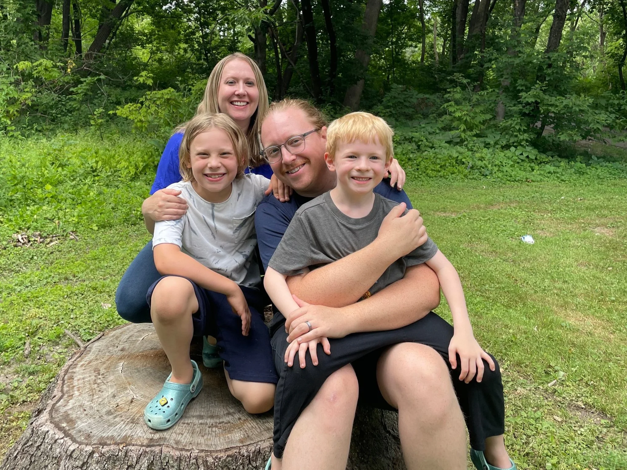 Jessica and her family love to spend time at Kordiak Park near their home in Columbia Heights.