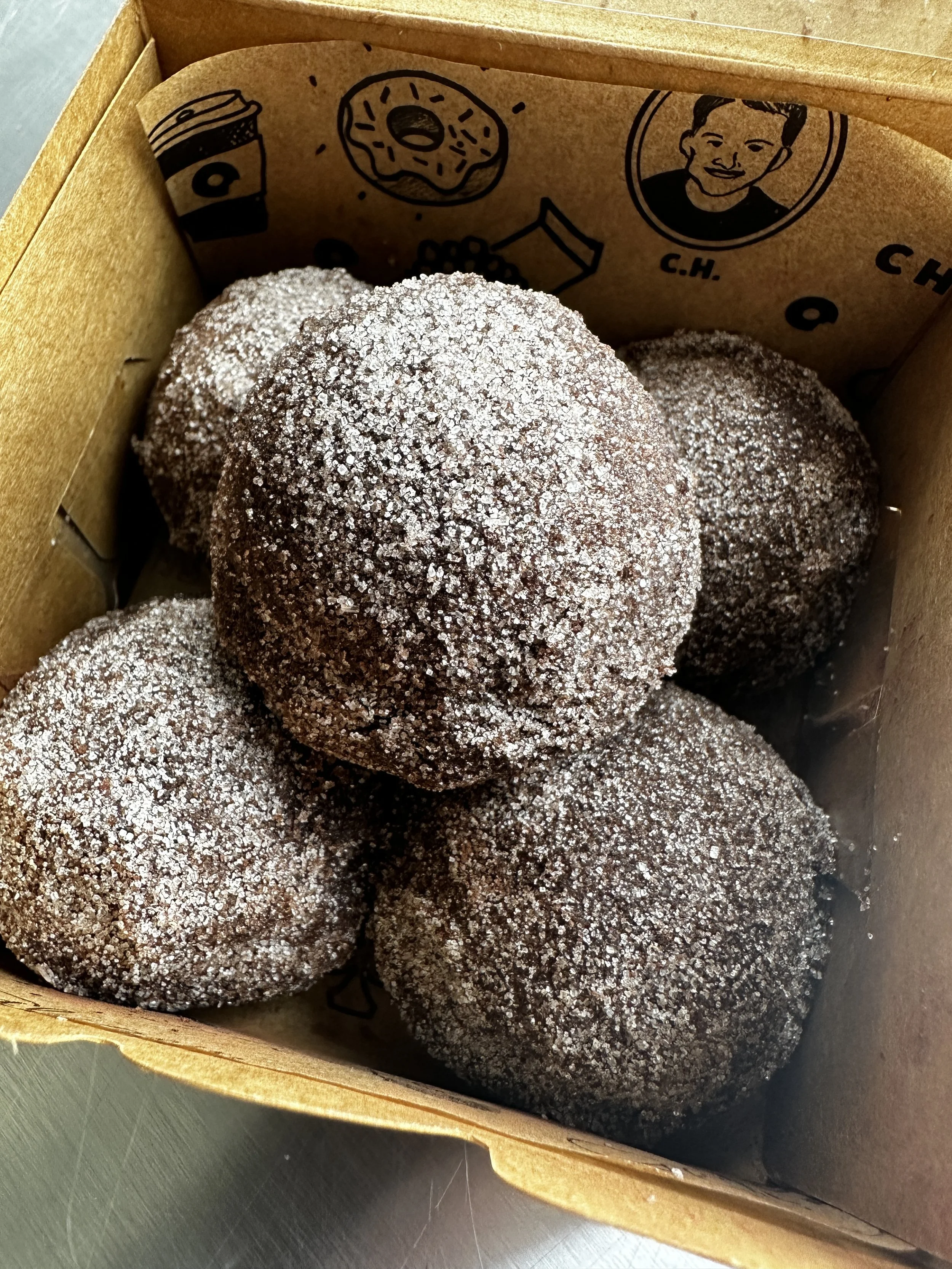 Dutch Cocoa Cake Dots (v)