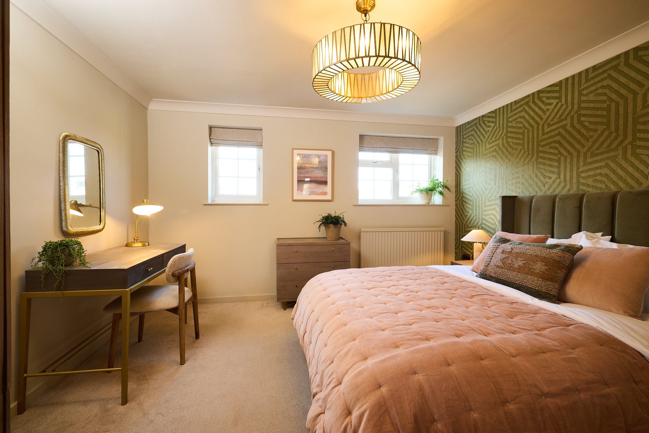 A guest bedroom in Ilkley.