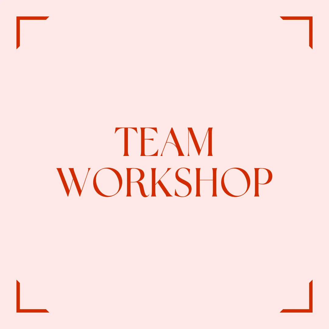 T E A M S​​​​​​​​​Are you struggling to keep your team moving in the same direction? 

I can help you get everyone on the same page as well as building the connection and motivation to achieve your 2023 targets. 

A half day workshop for up to 15 peo