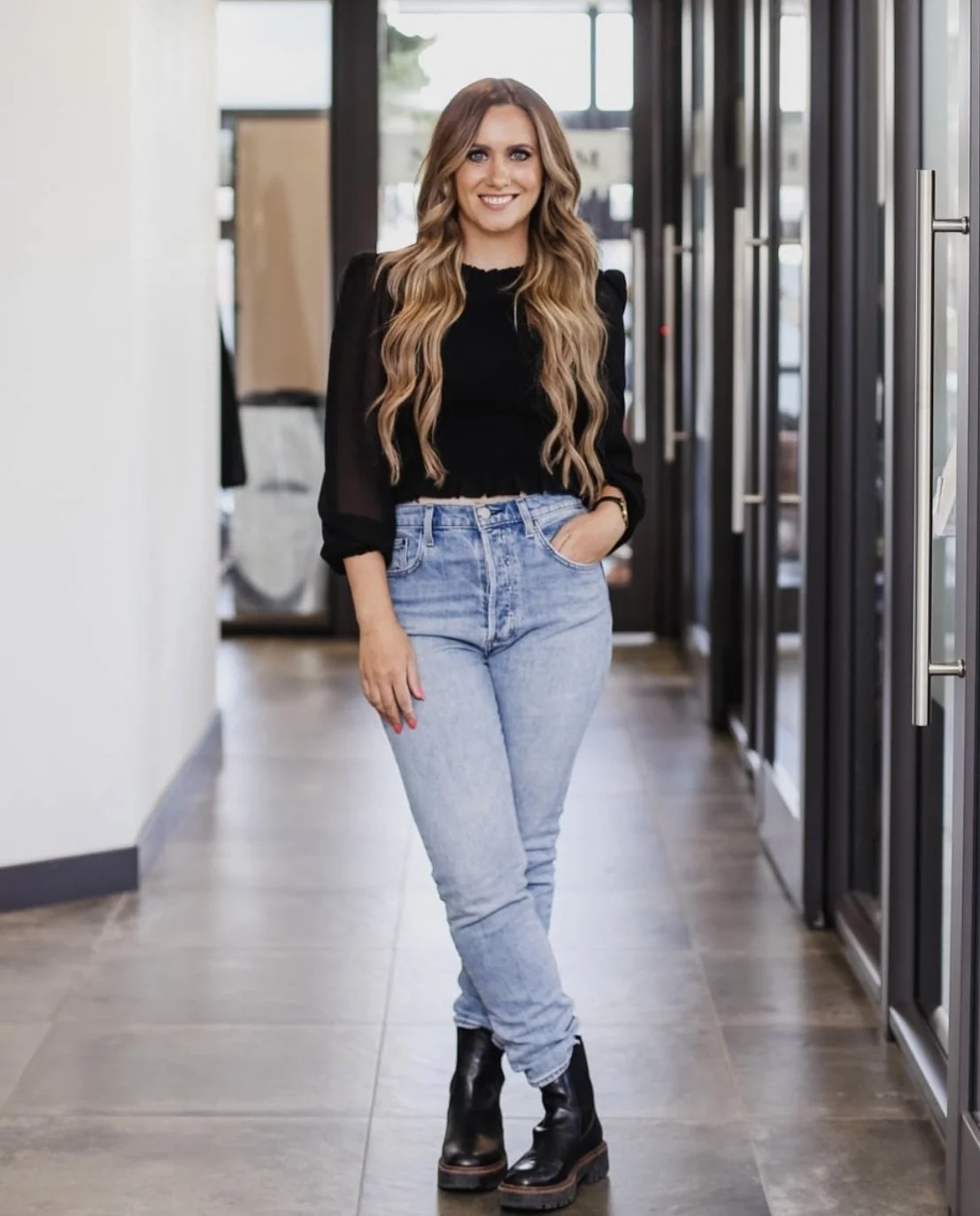 Grey Blending and Low Maintenance Colour in Calgary