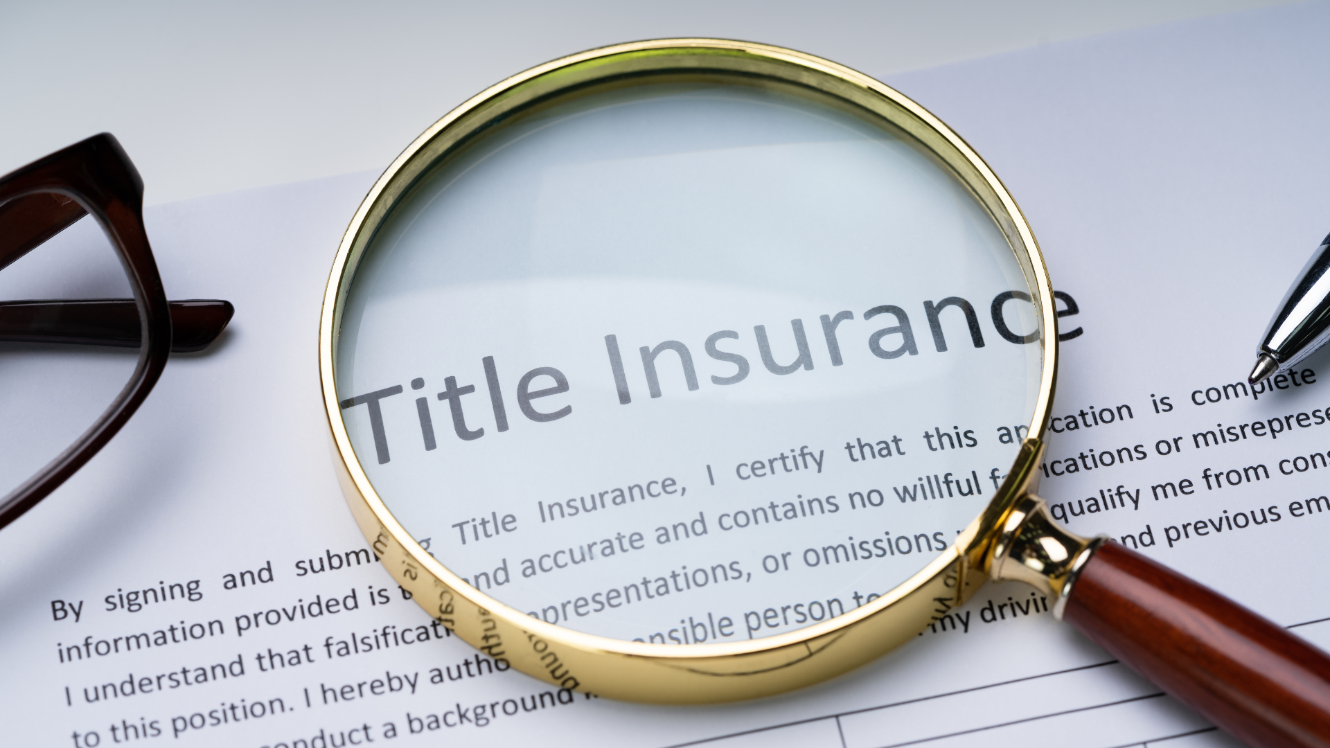Title Insurance. Here is why you need it.