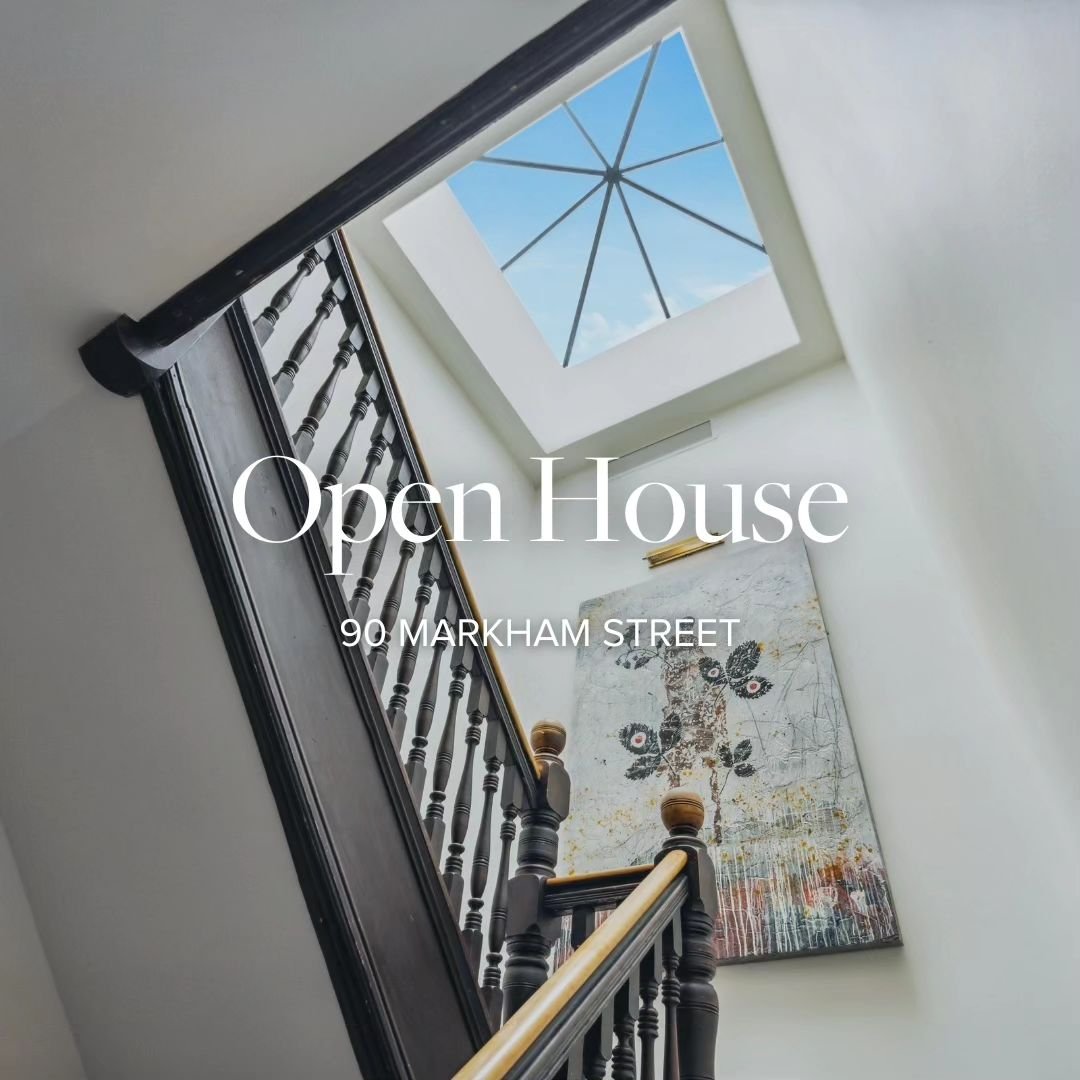 Please join us this weekend at our #OpenHouses!

Head to #TrinityBellwoods, where you'll find 📍 90 Markham Street, a sophisticated and chic two-family home that graced the front cover of House and Home Magazine.

Or, just south of the heart of boomi