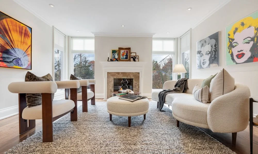 Living Room of Significant Sale by Paul & Christian Associates Real Estate Brokerage