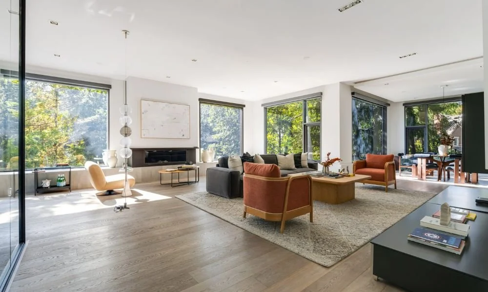 Stunning open concept layout for real estate buyers