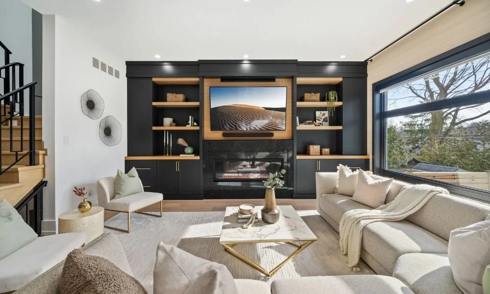 Living room representing chaplin estates real estate