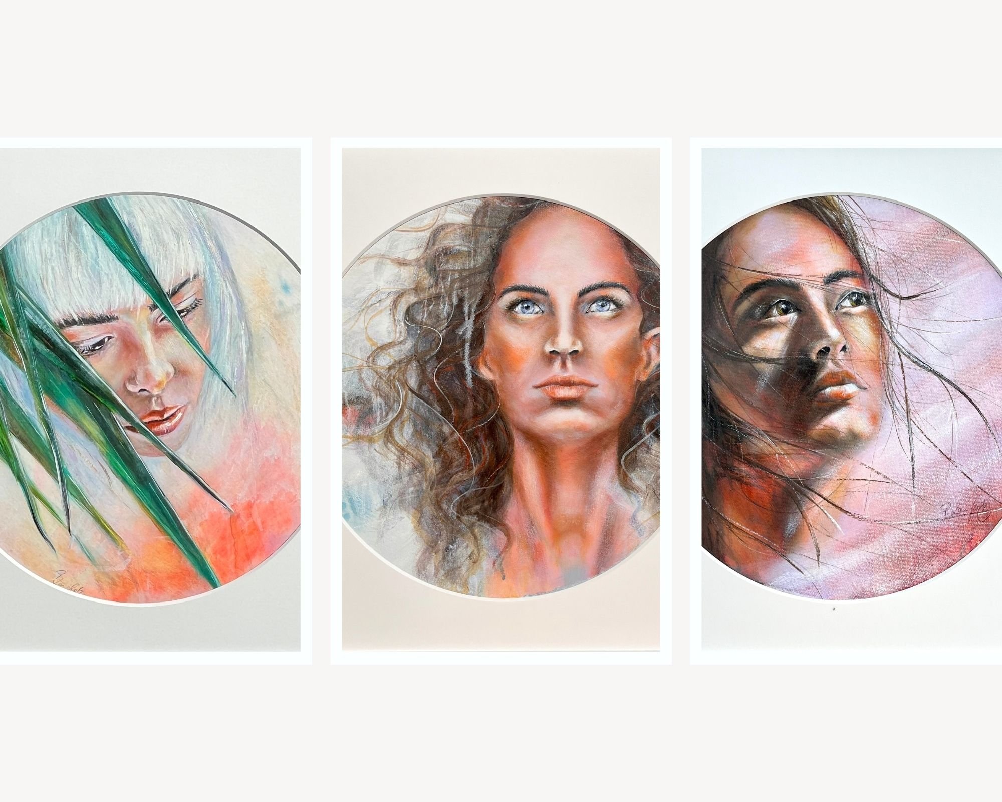 Peggy Langlotz Fine Art - Set „Journey to yourself"