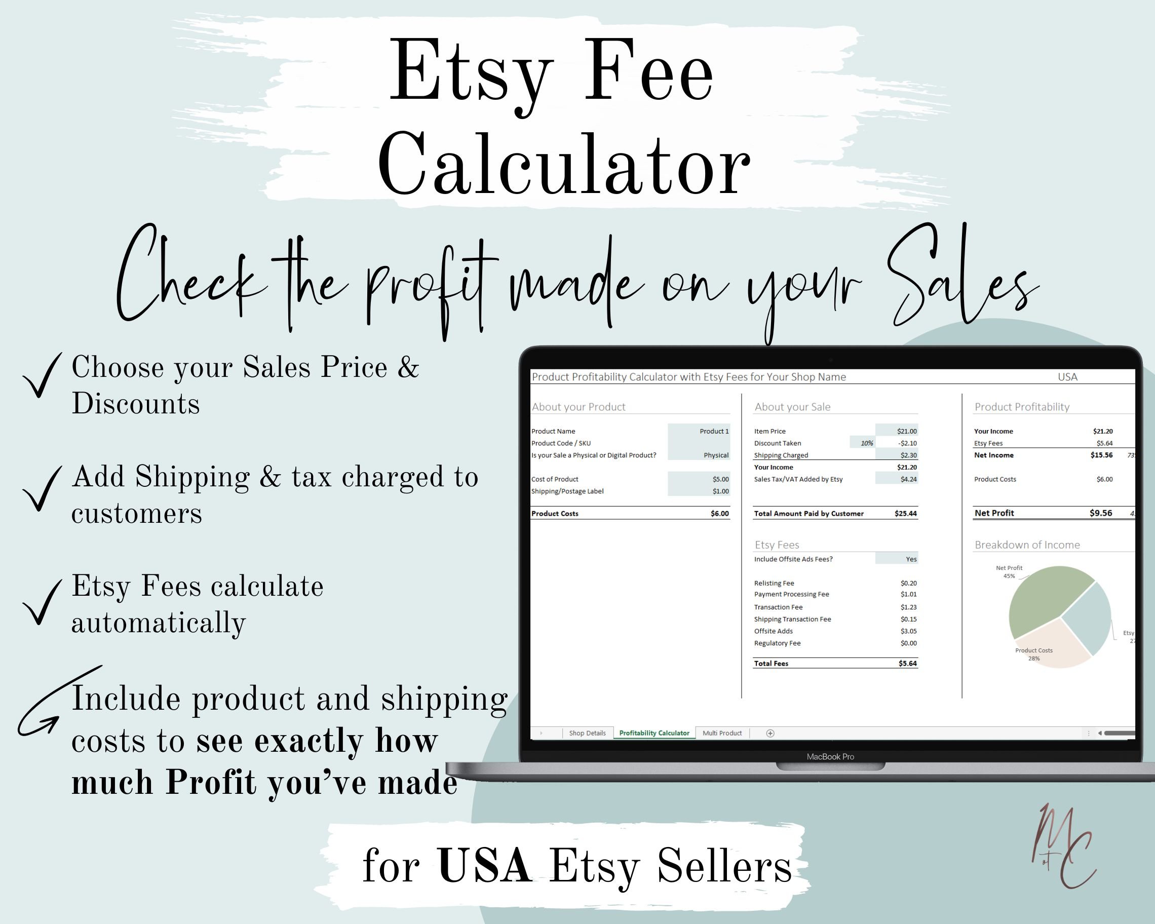 Etsy Fees: How much does it really cost to sell on Etsy? — Made on the  Common