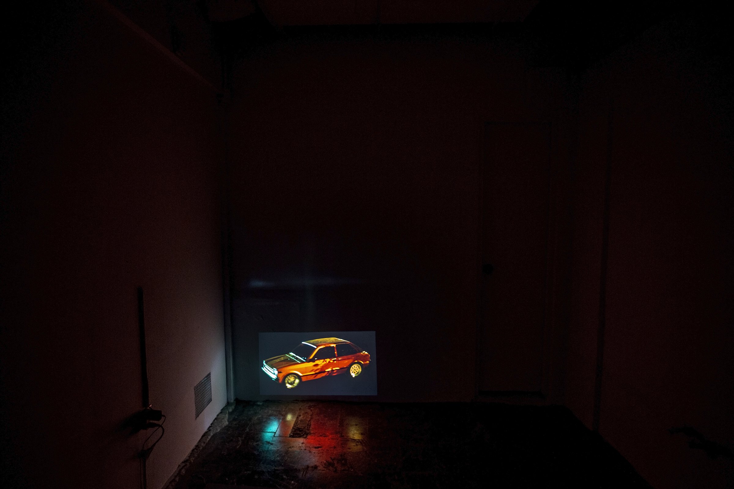 Starlet, 2021 1920x1080 H.264/MPEG-4 5-seconds looped digital file (from 150 lossless TIFF masters), HD proyector, media player, various cables