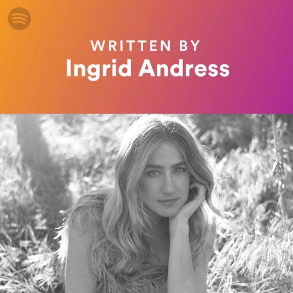 Written By @ingridandress, now available on @spotify 💚