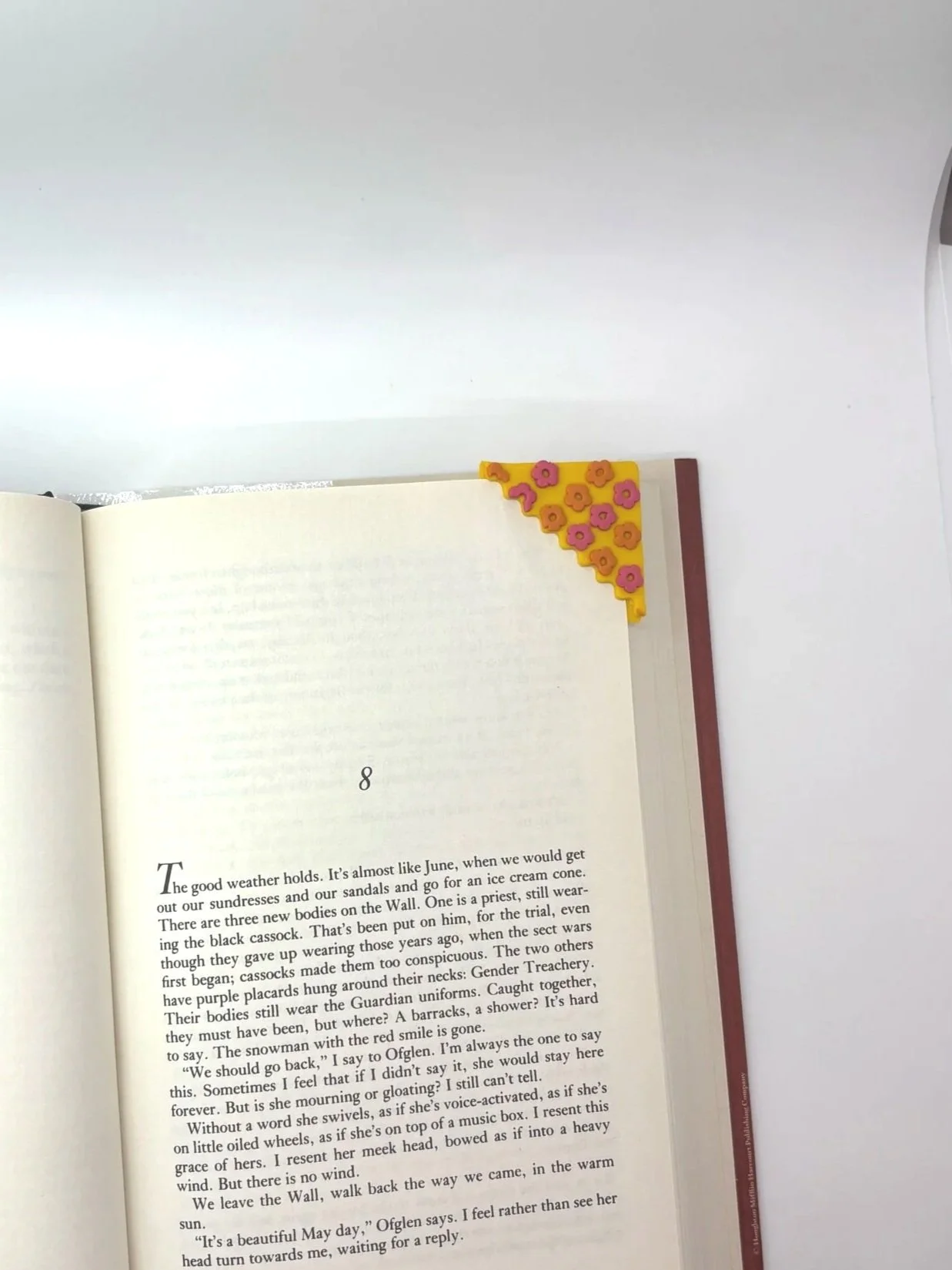 Yellow Flower Bookmark