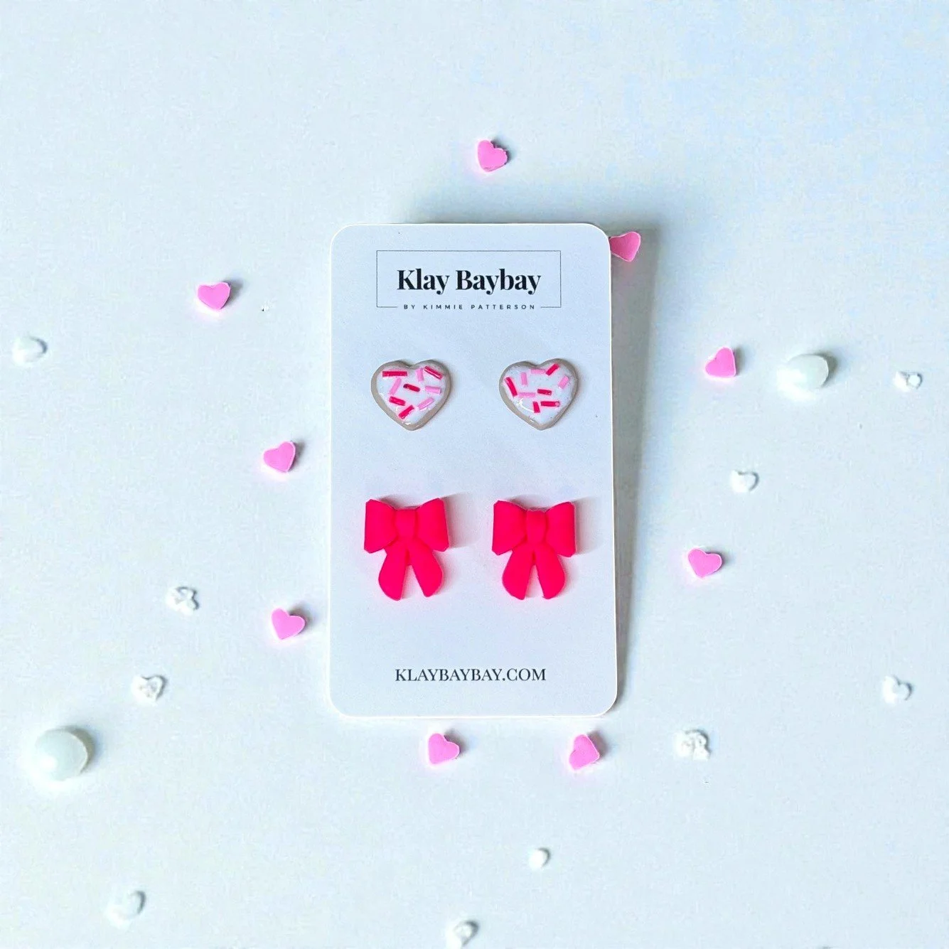 Sugar Cookie & Bow Studs