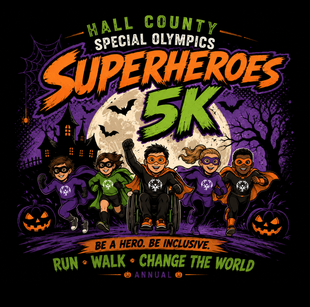Superhero for Special Olympics 5K